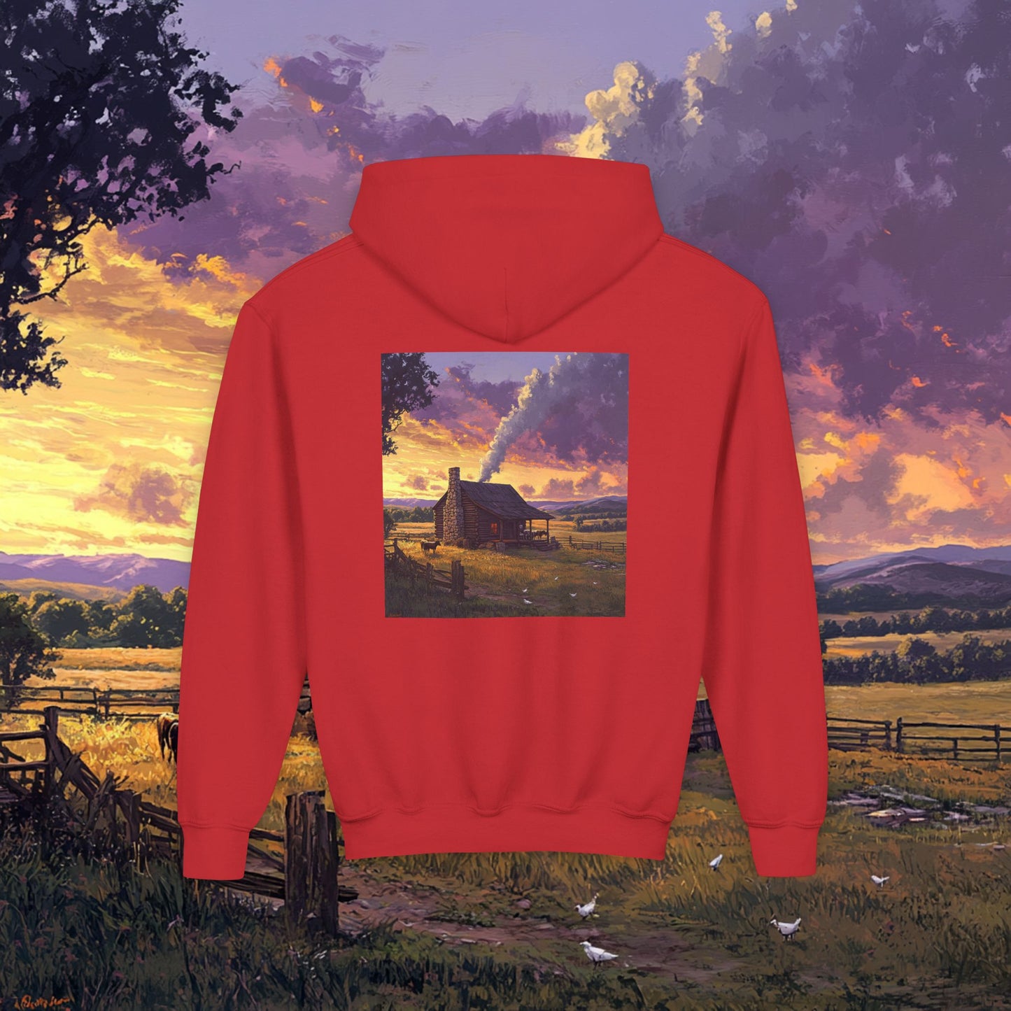 Homestead Sunset Kids Hoodie