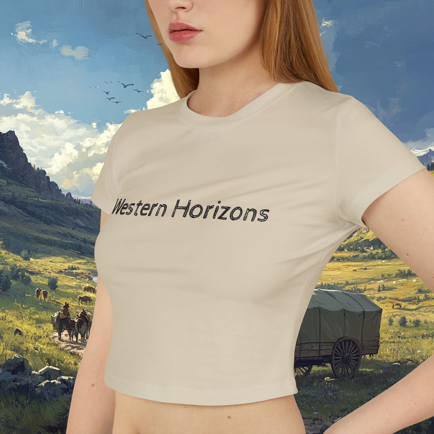 Headin' West Crop Top