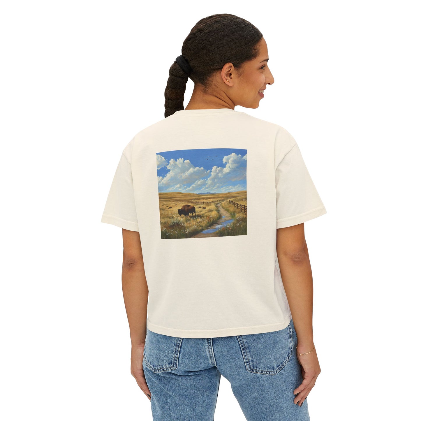 Buffalo Plains Boxy Tee