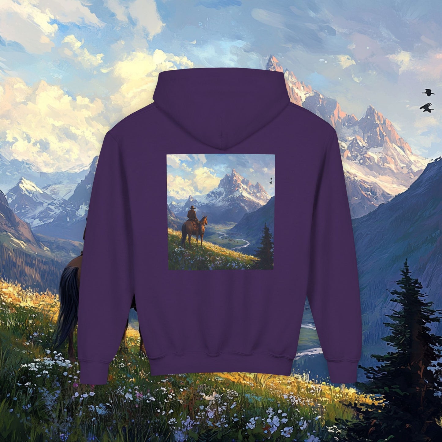 Lonesome Traveler Kids Hoodie