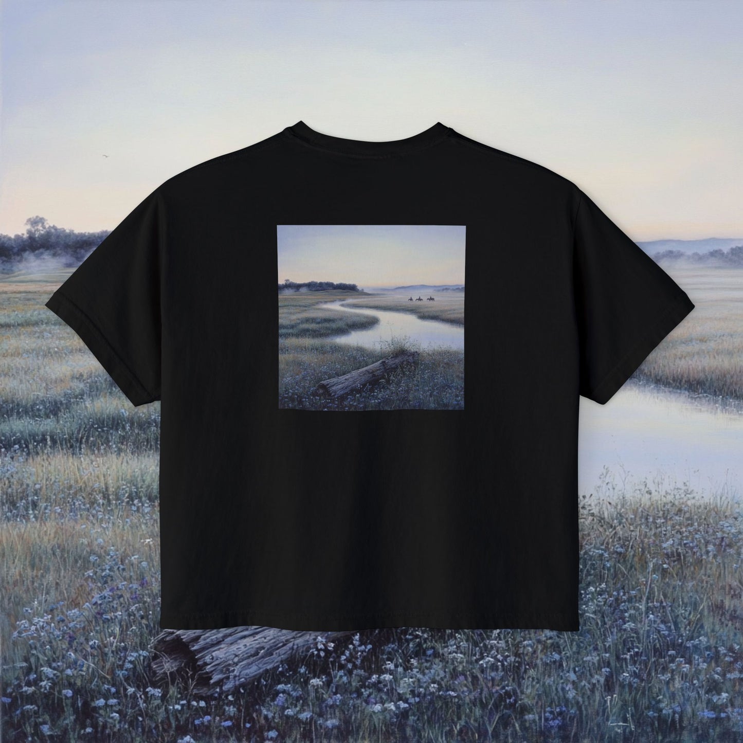 Misty Mornings Boxy Tee