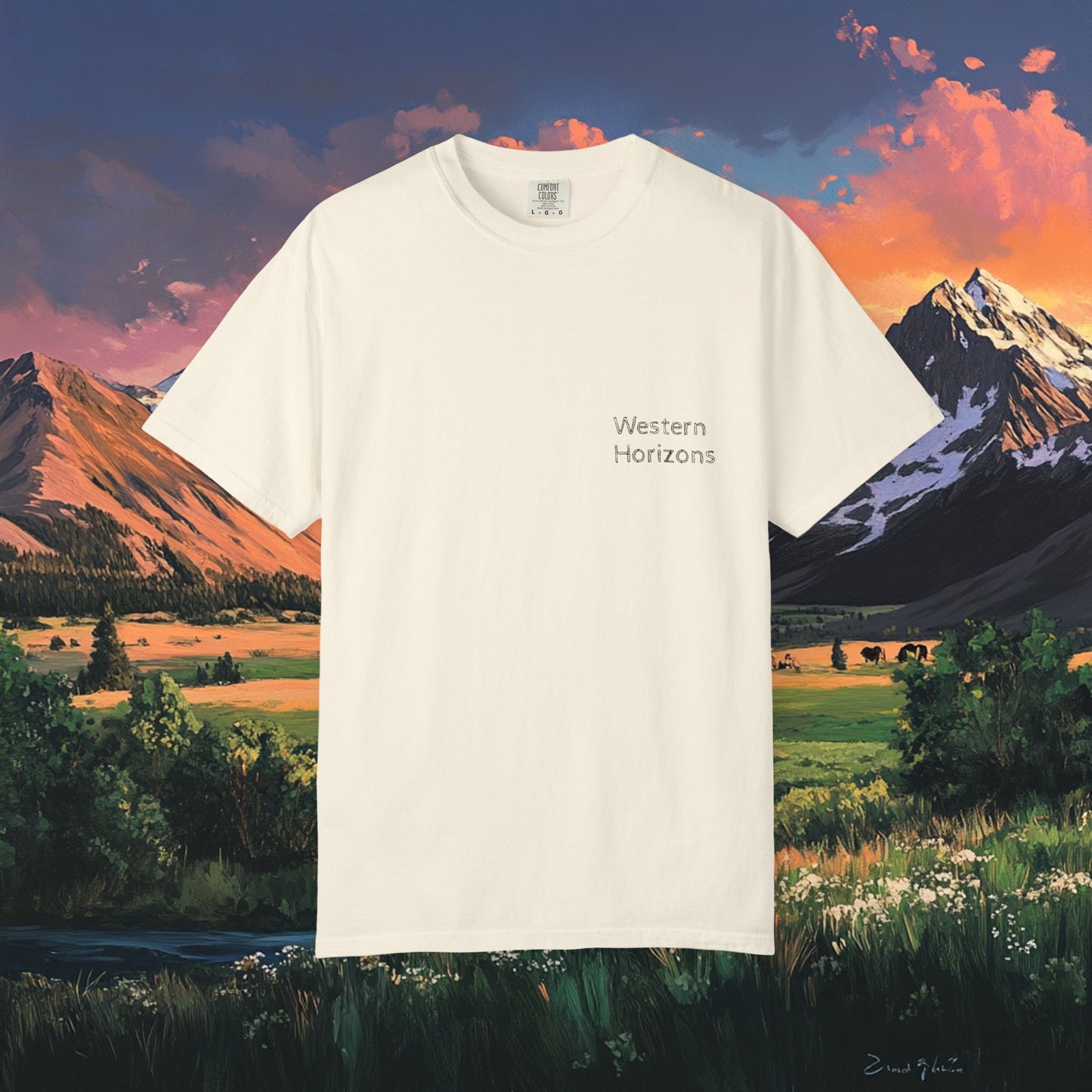 Horse Valley Sunset T-Shirt