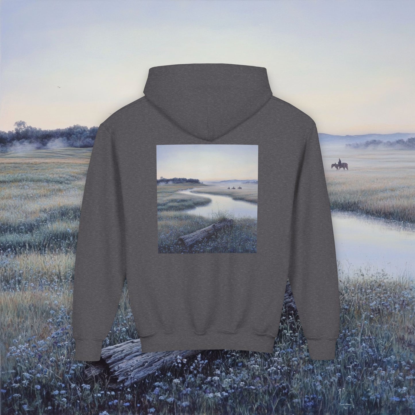 Misty Mornings Kids Hoodie