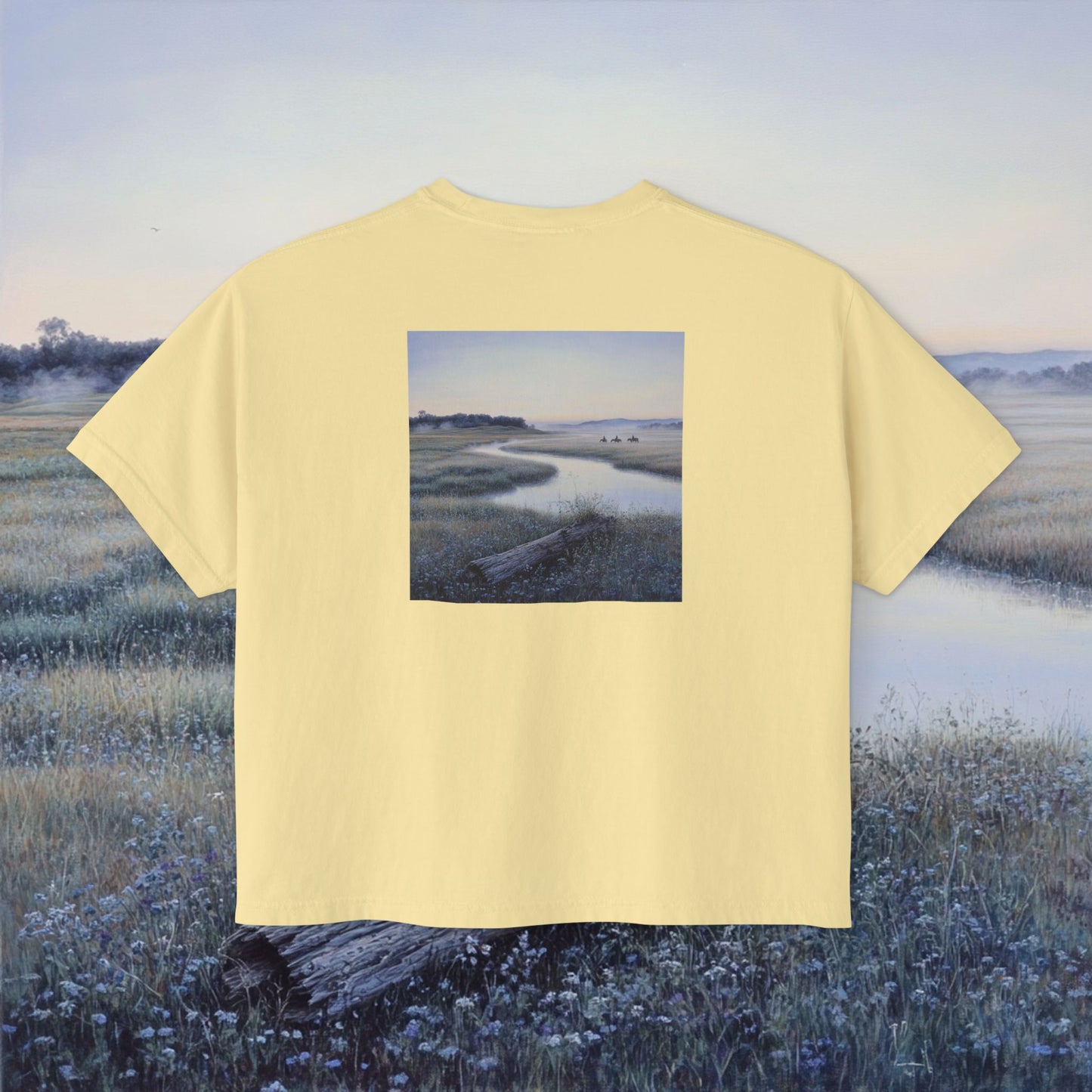 Misty Mornings Boxy Tee
