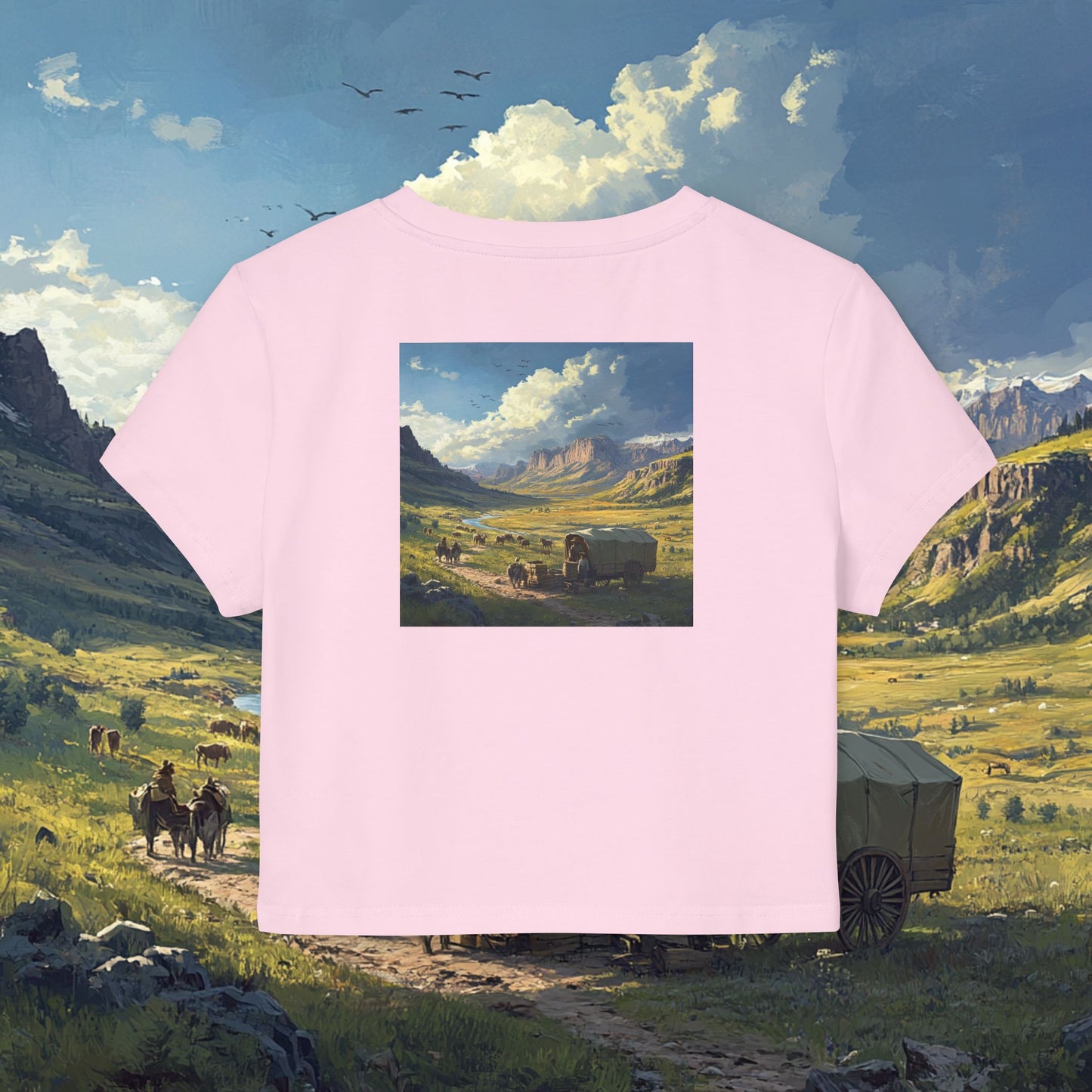 Headin' West Crop Top