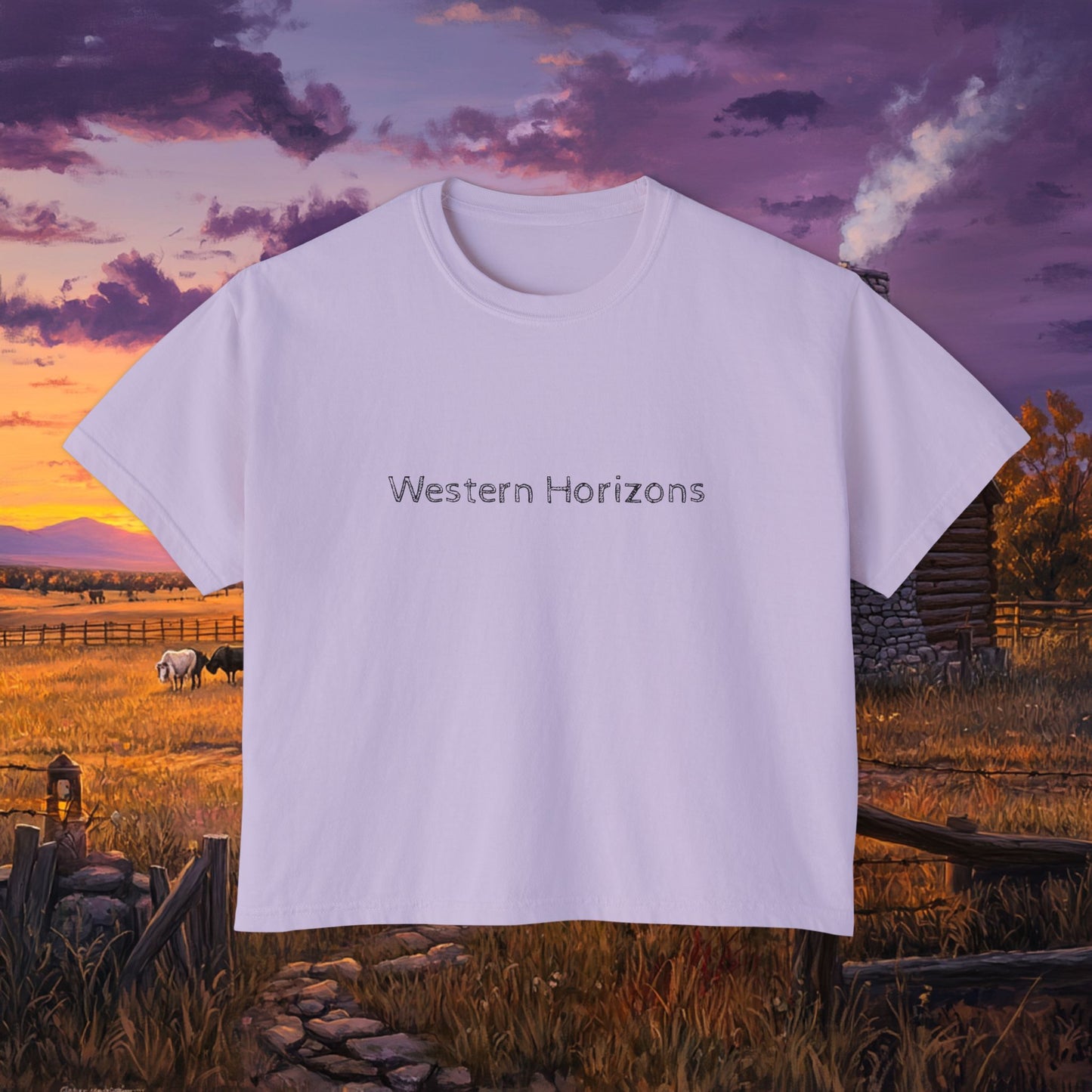 Settling Down Boxy Tee