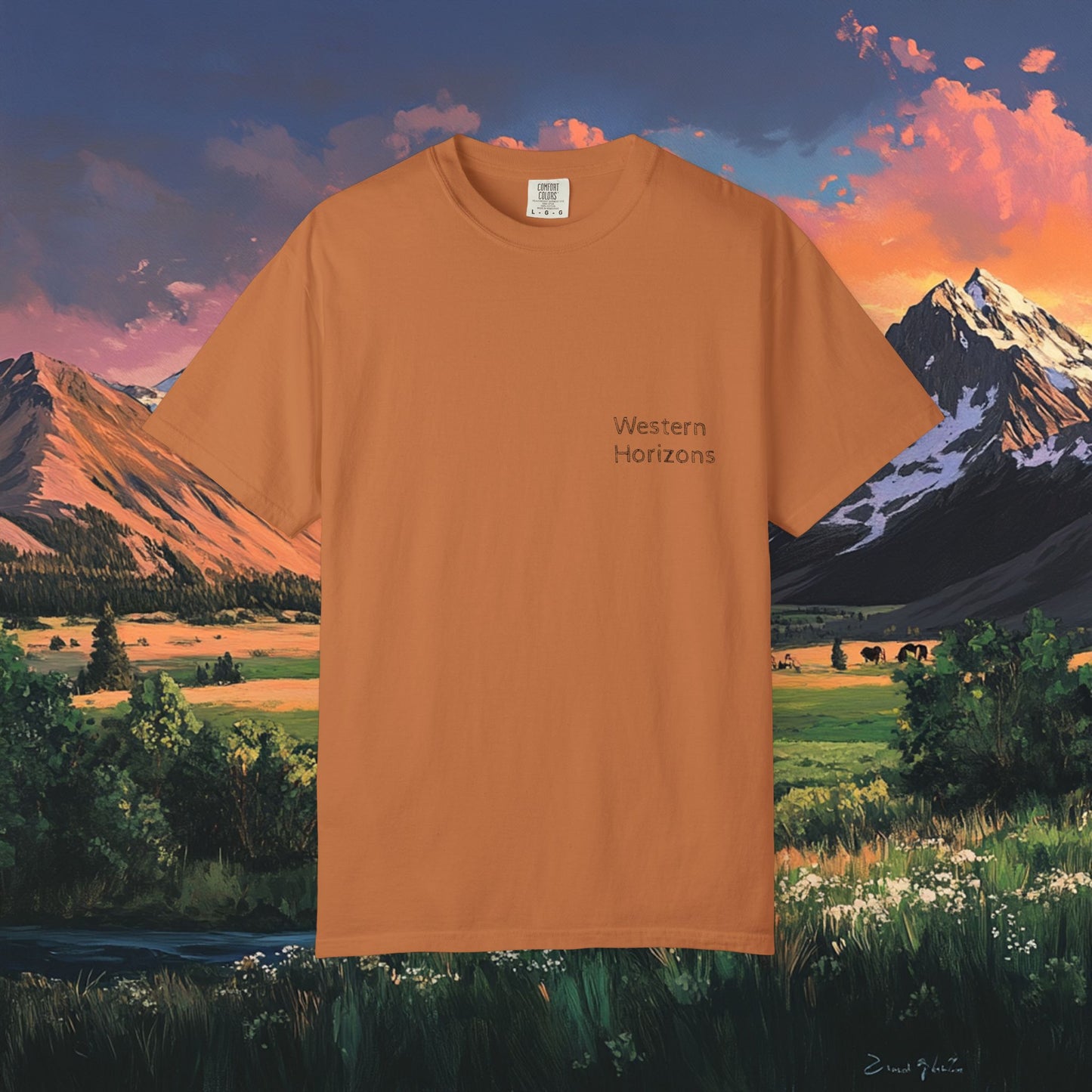 Horse Valley Sunset T-Shirt