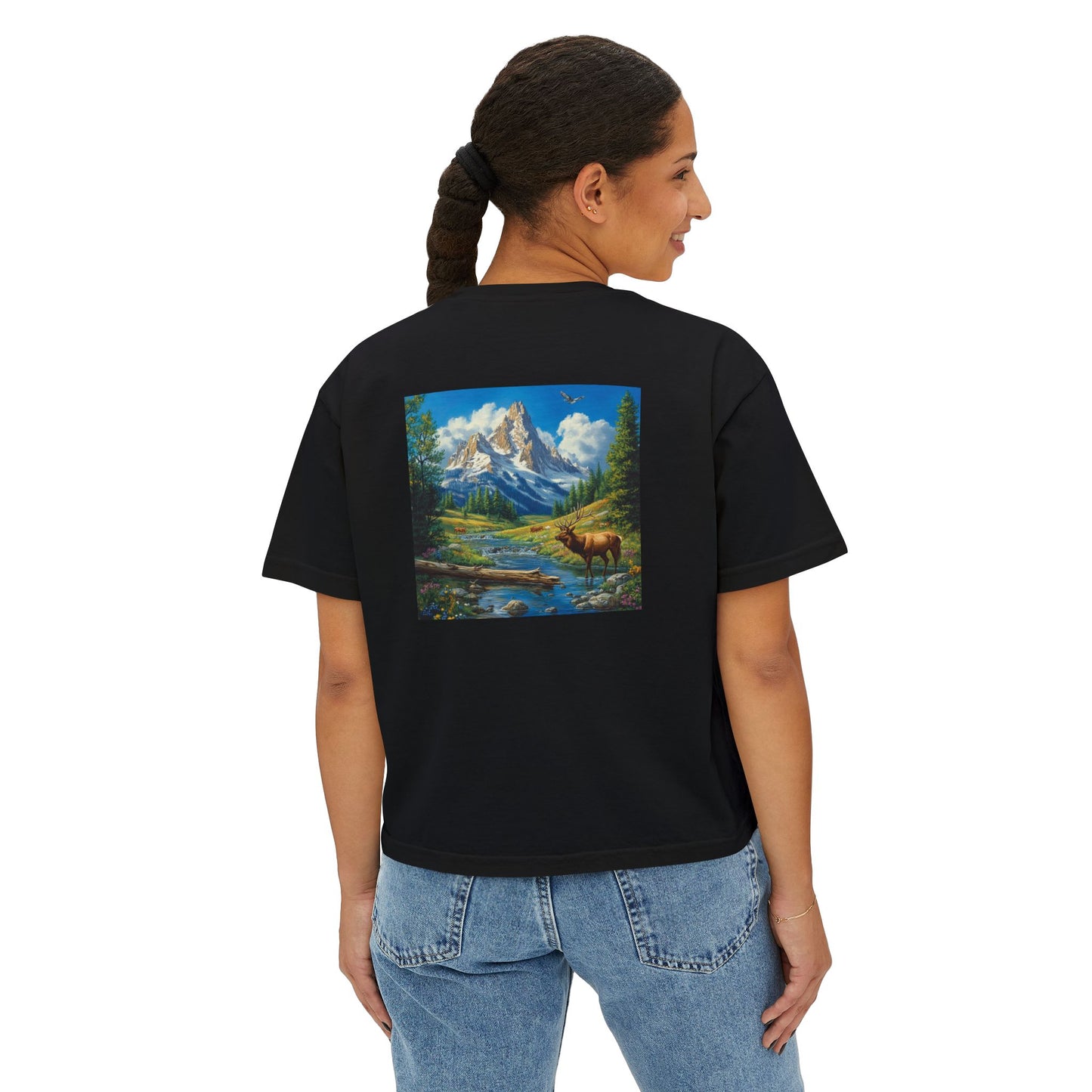 Elk Mountain Boxy Tee