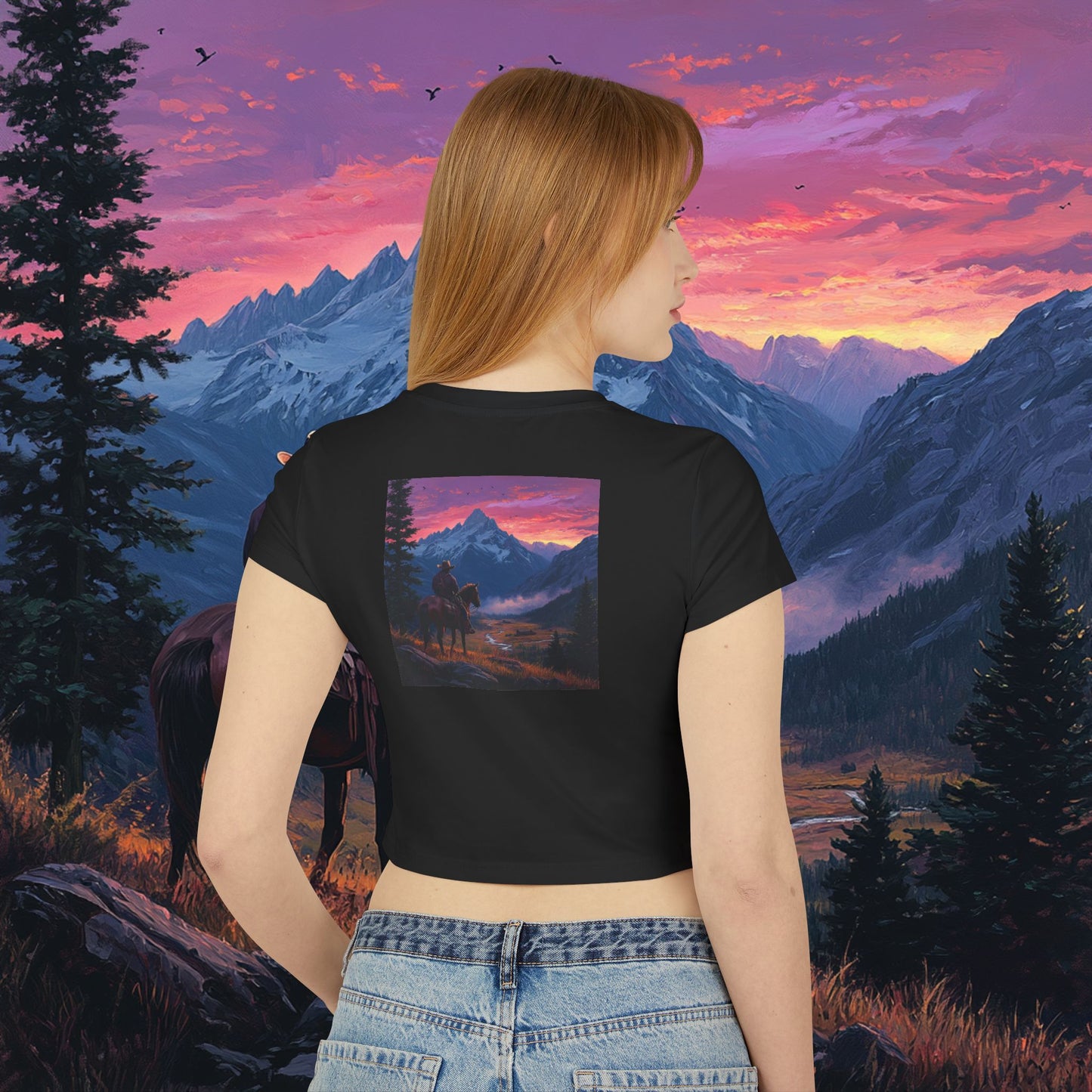 Pink Skies Crop Top