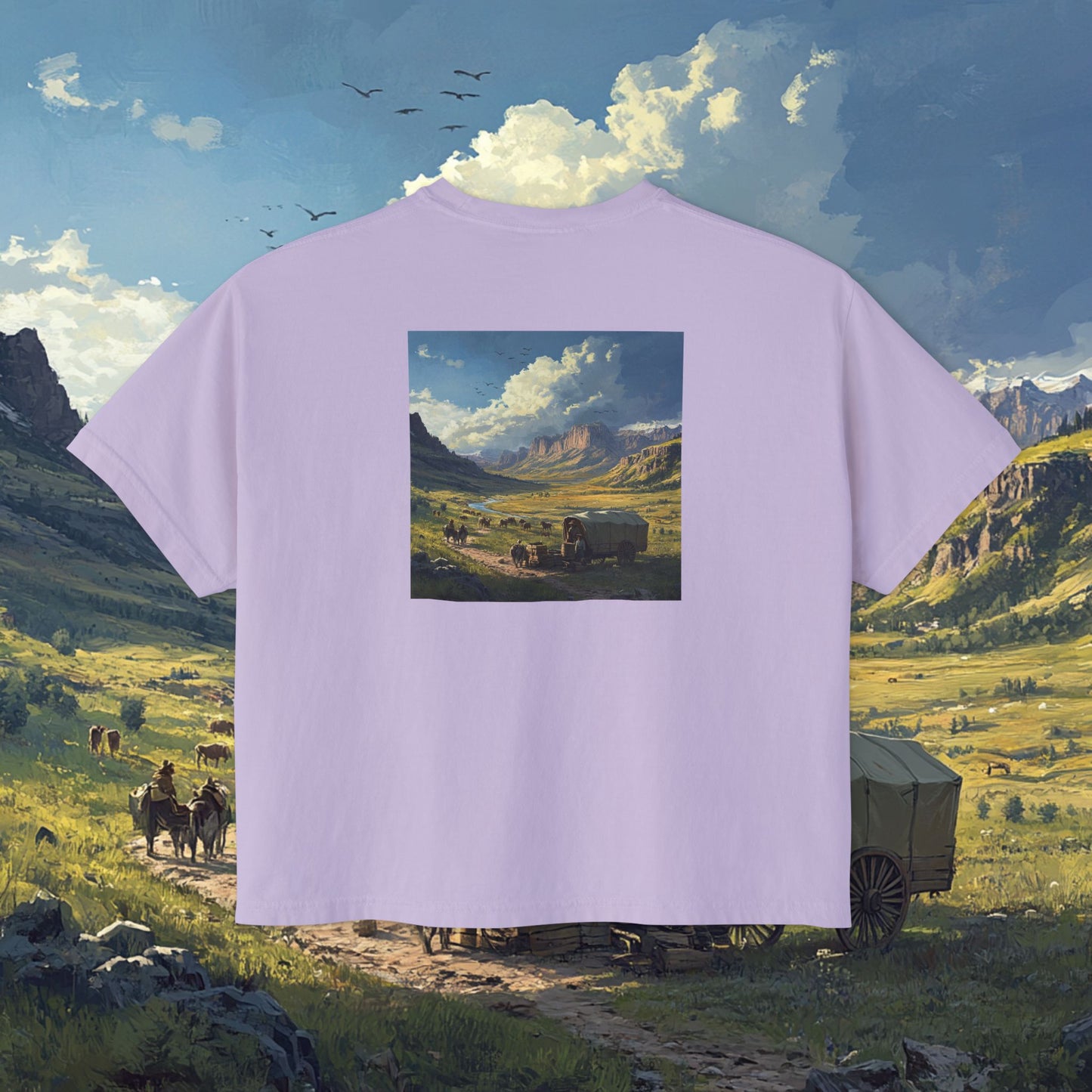 Headin' West Boxy Tee