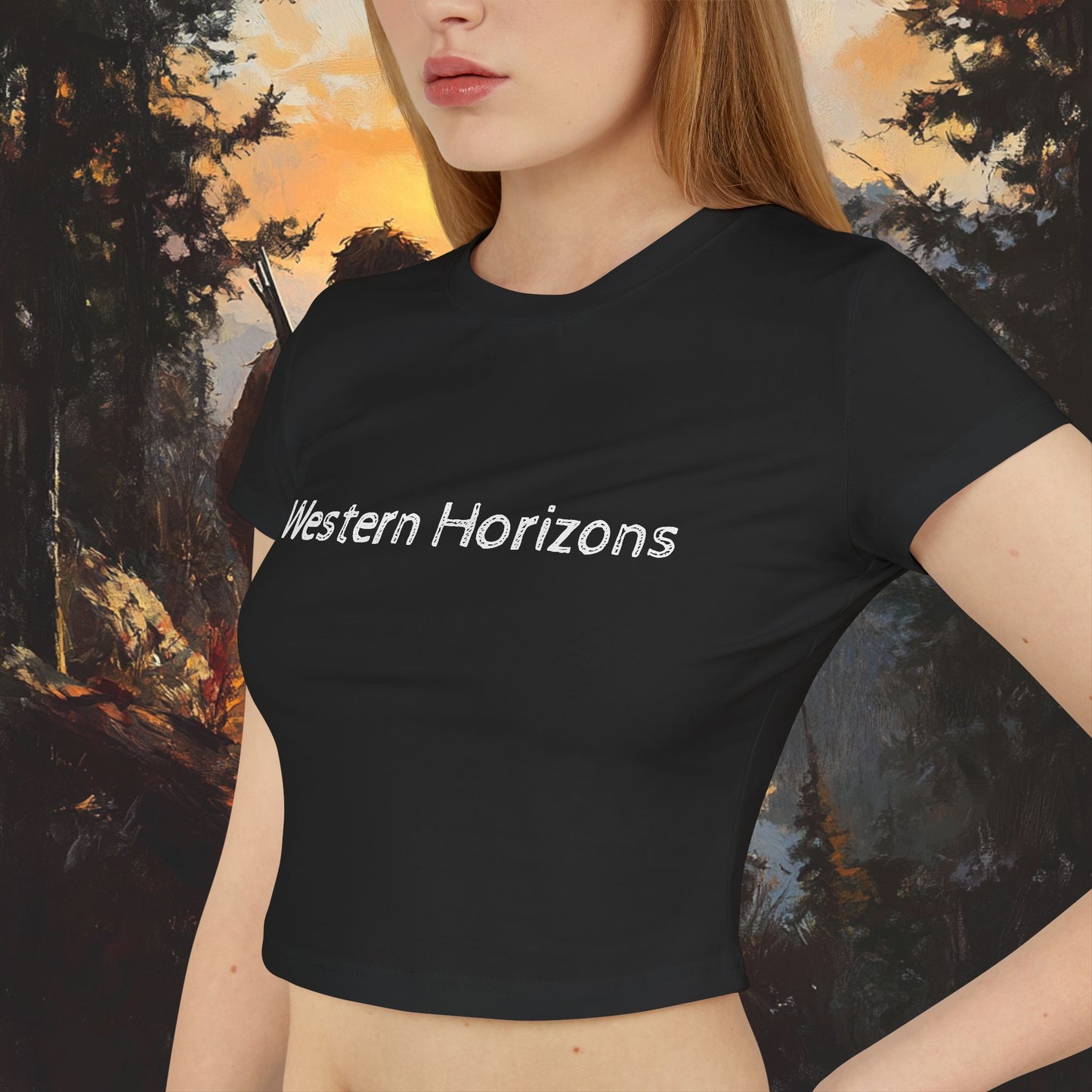 The Lone Frontiersman Crop Top