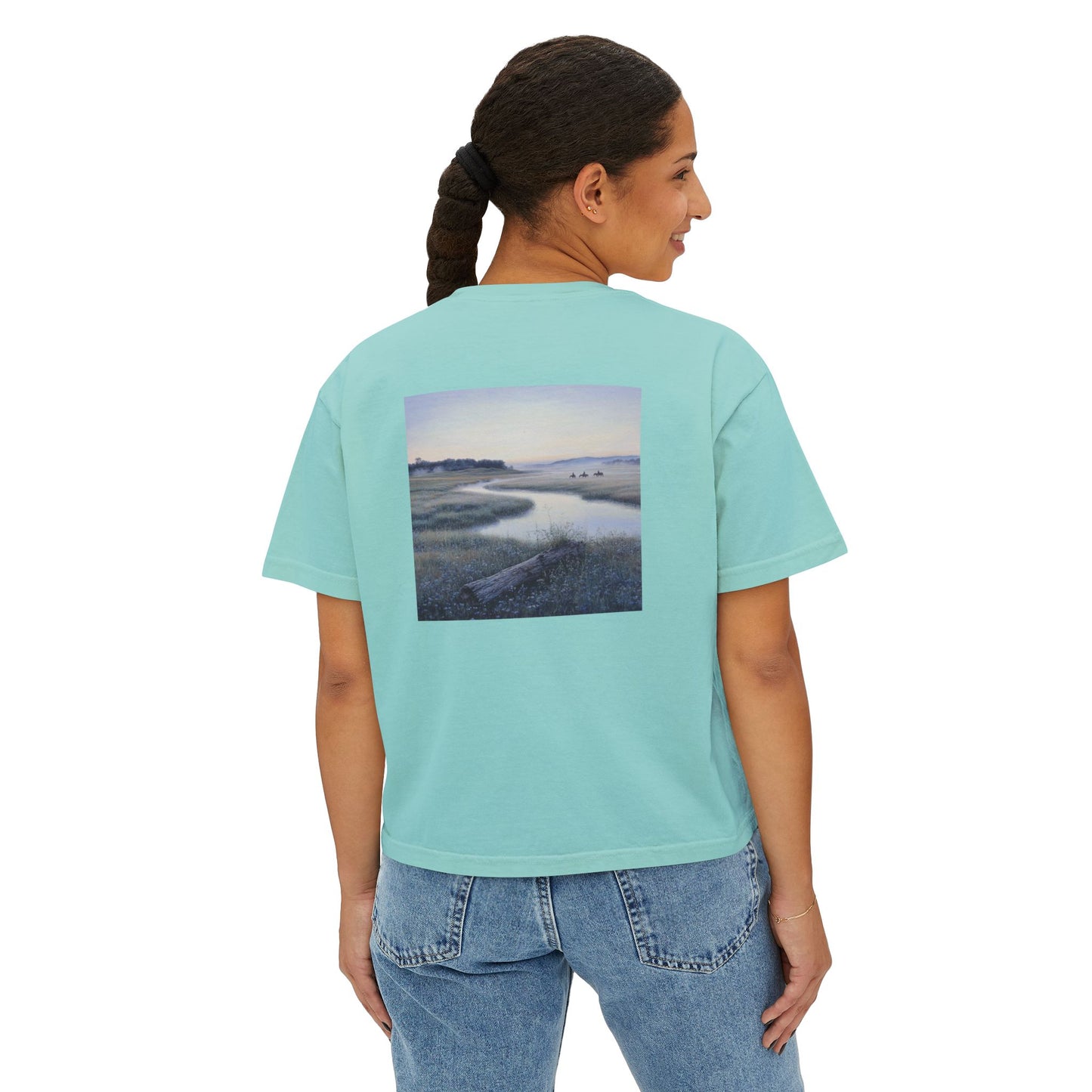 Misty Mornings Boxy Tee