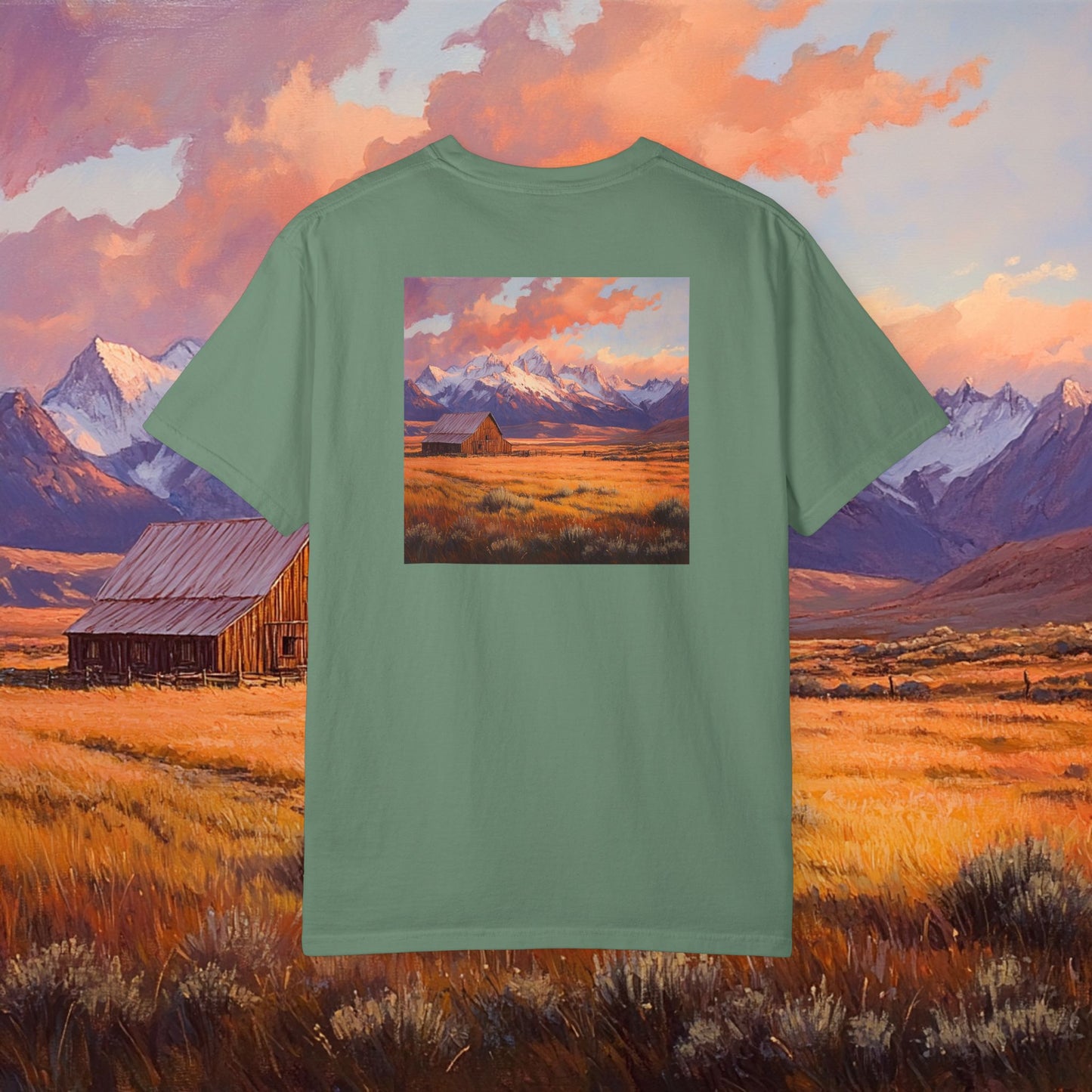 Rustic Prairie Barn T-Shirt