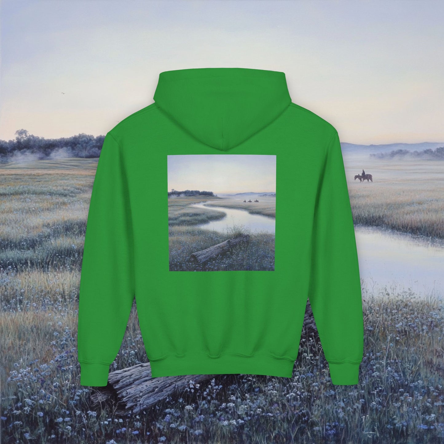 Misty Mornings Kids Hoodie