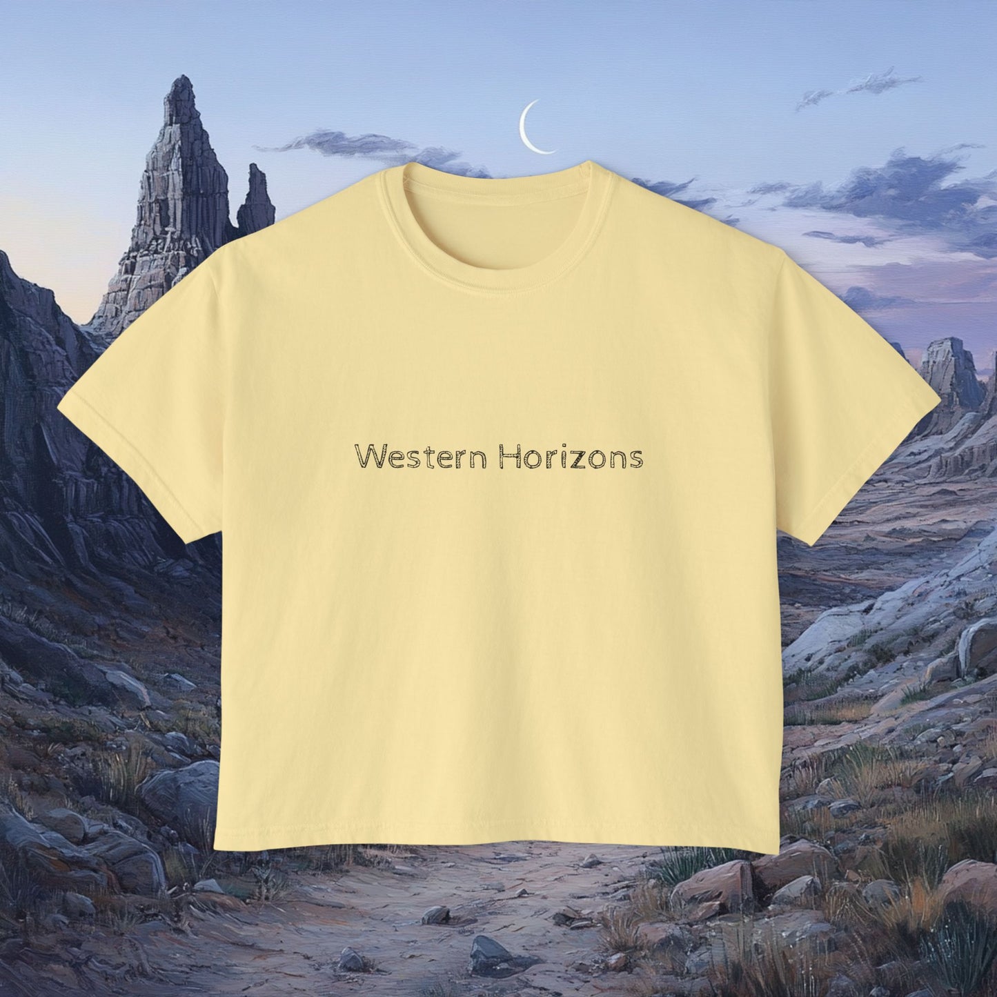 The Badlands Boxy Tee