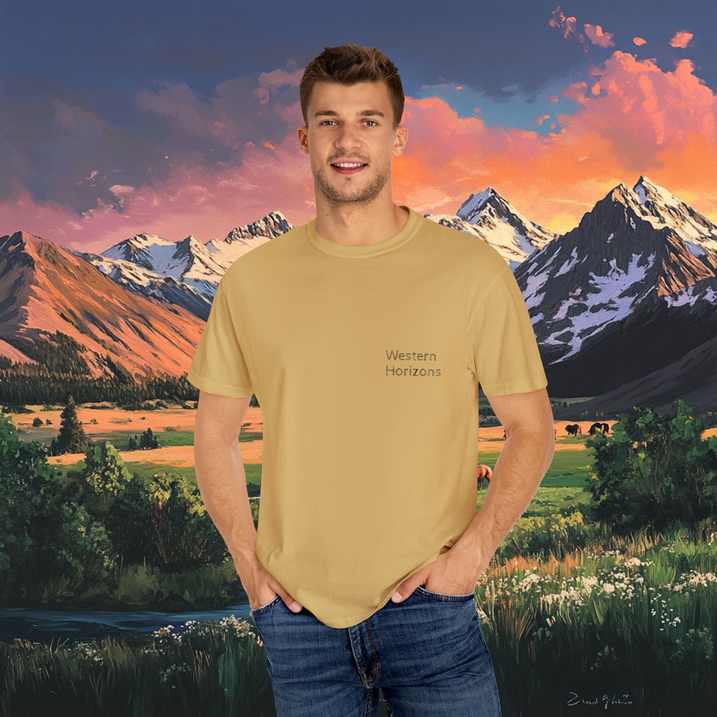 Horse Valley Sunset T-Shirt