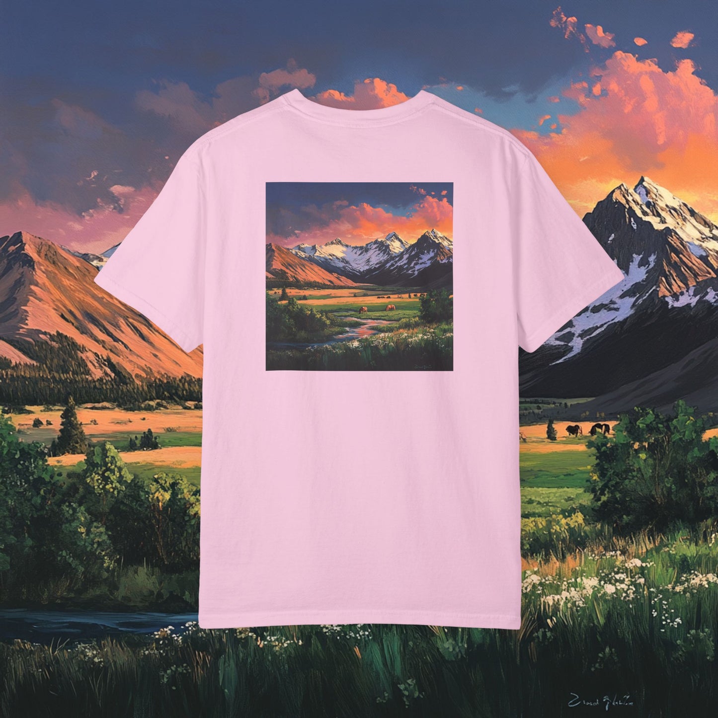 Horse Valley Sunset T-Shirt