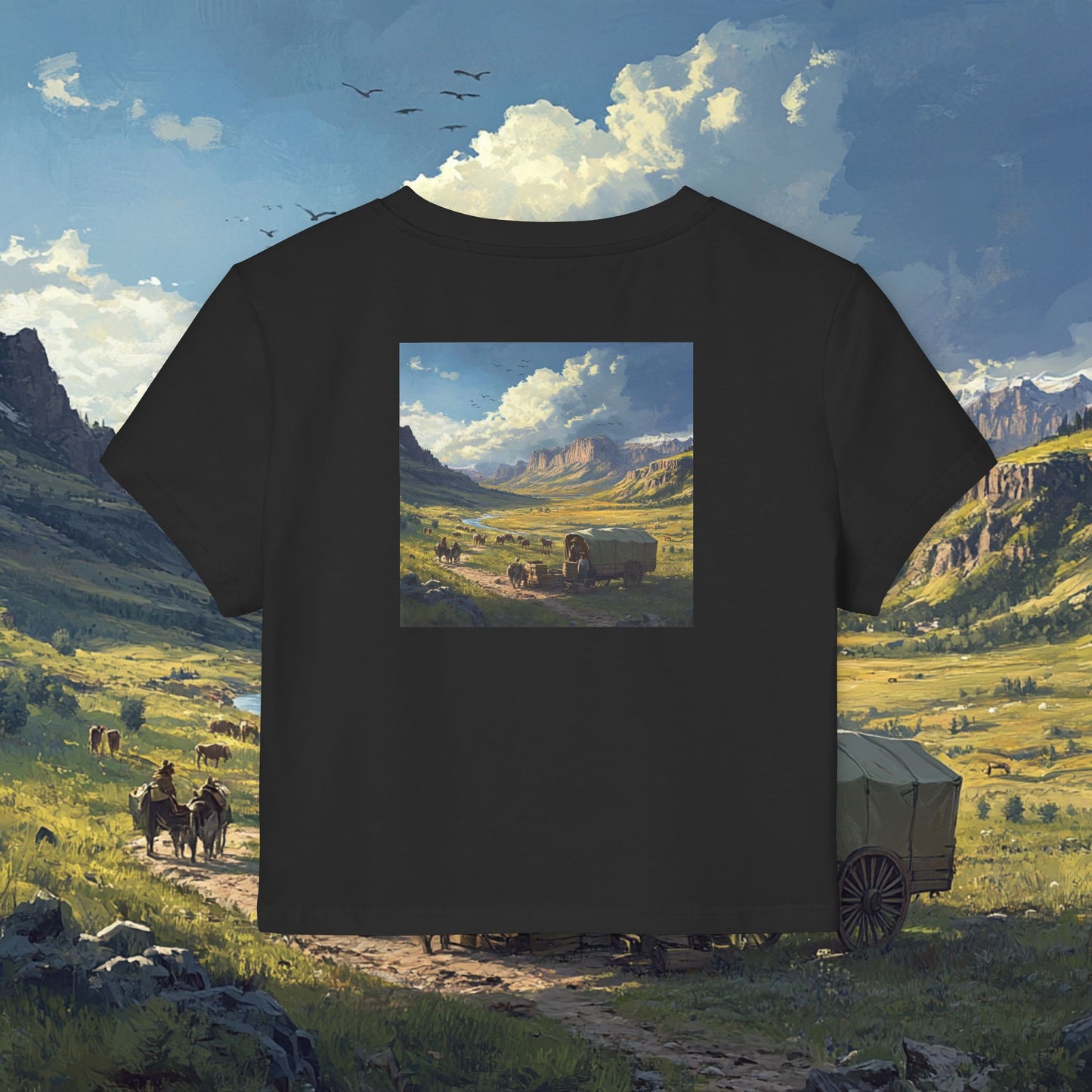 Headin' West Crop Top