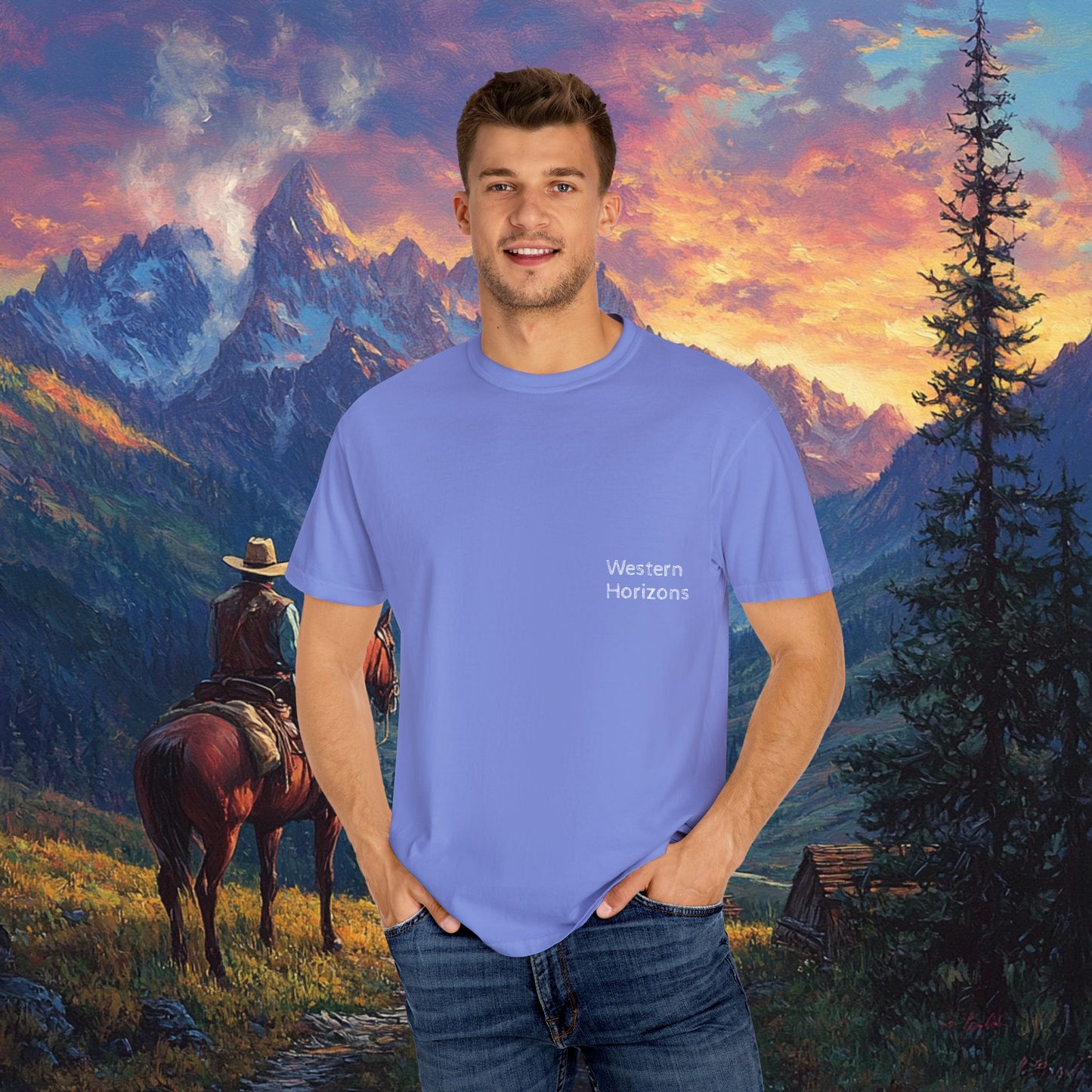 Rocky Mountain Cowboy T-Shirt