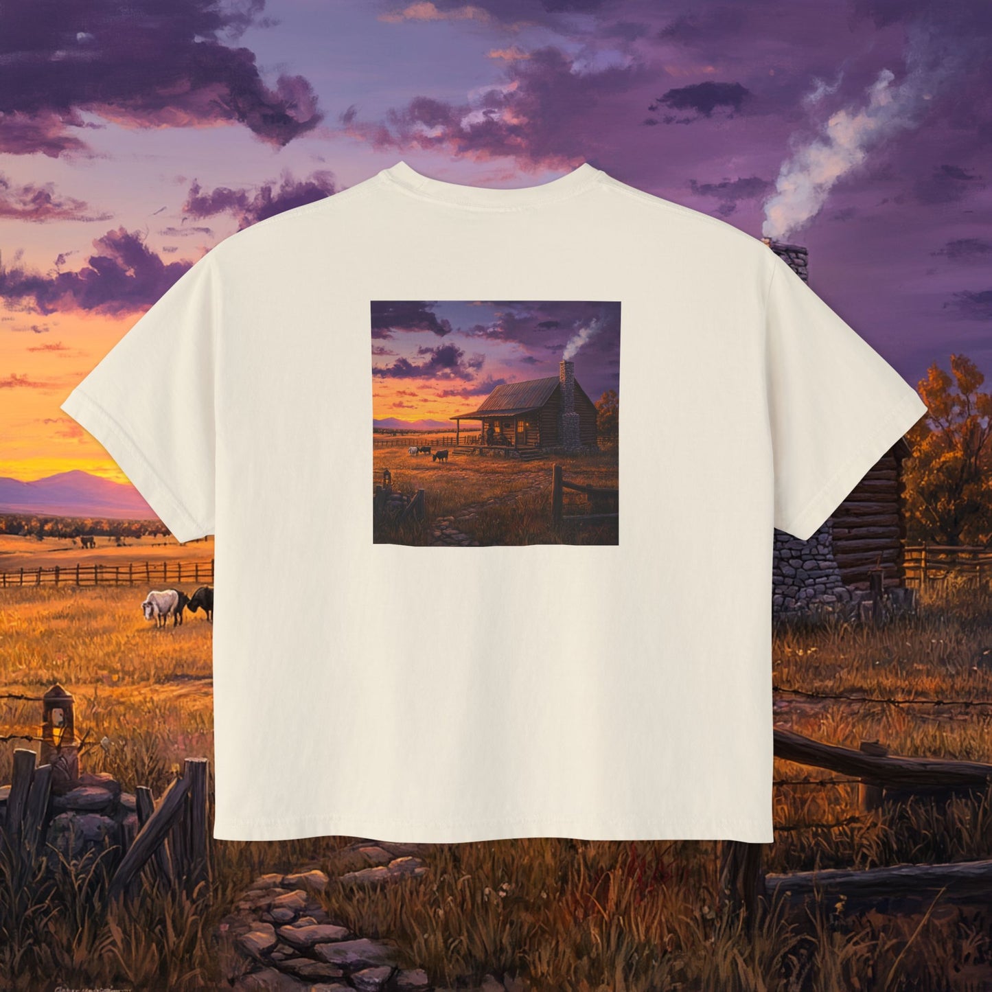 Settling Down Boxy Tee