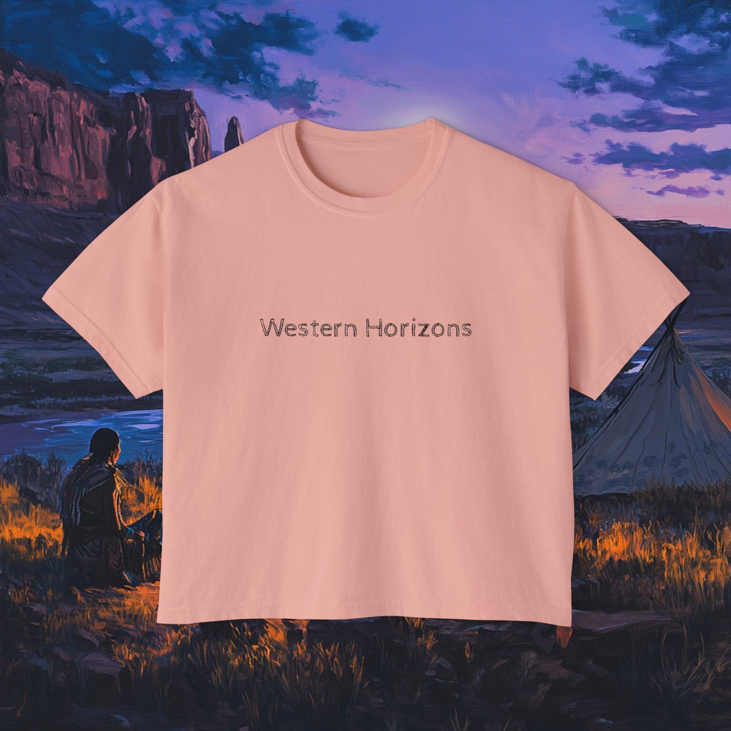 Tribal Gathering Boxy Tee