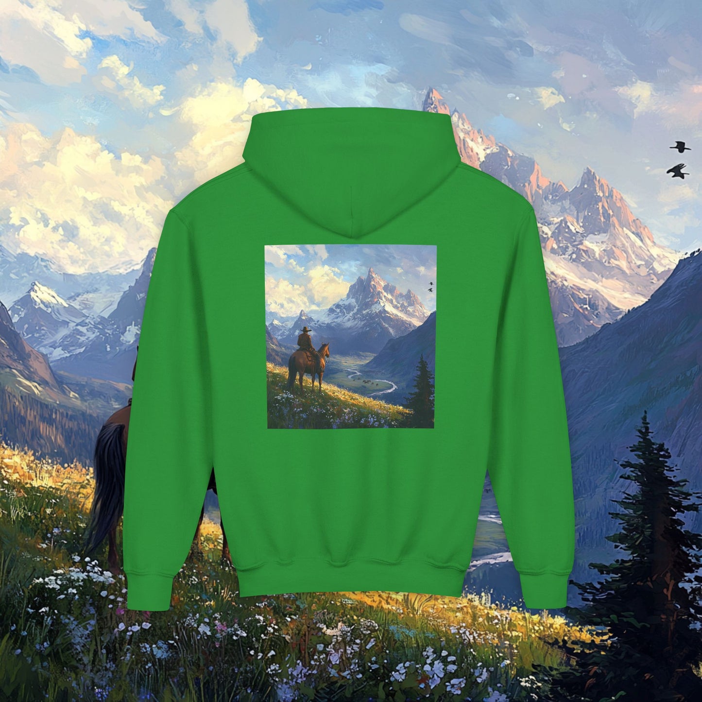 Lonesome Traveler Kids Hoodie