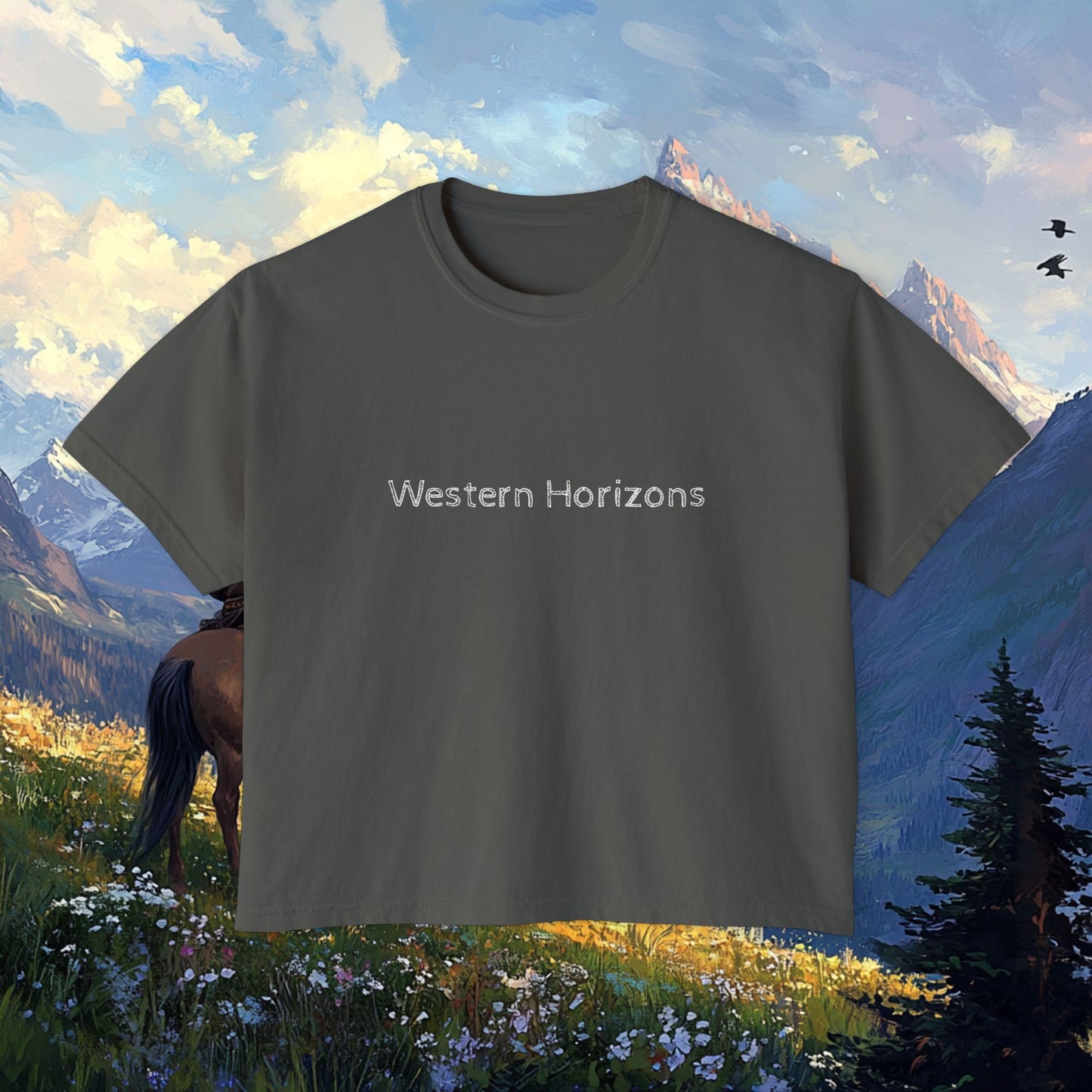 Lonesome Traveler Boxy Tee