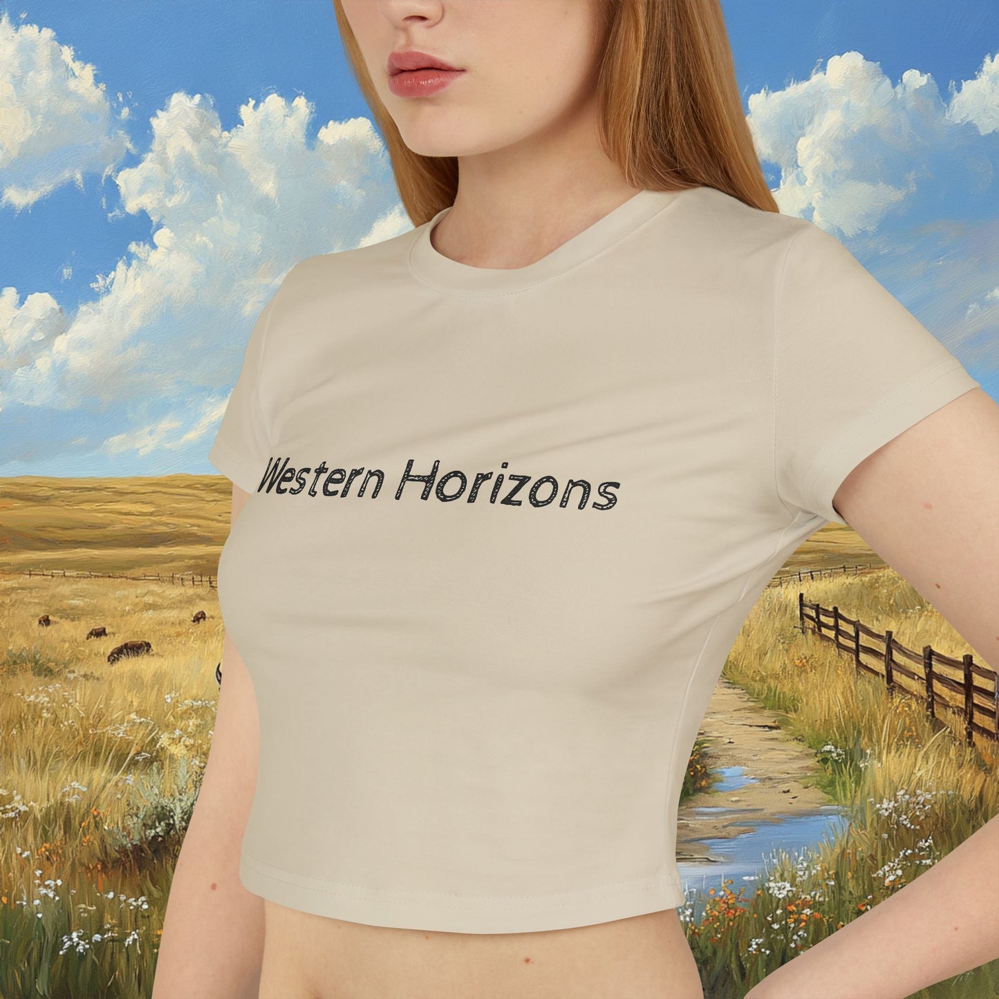 Buffalo Plains Crop Top