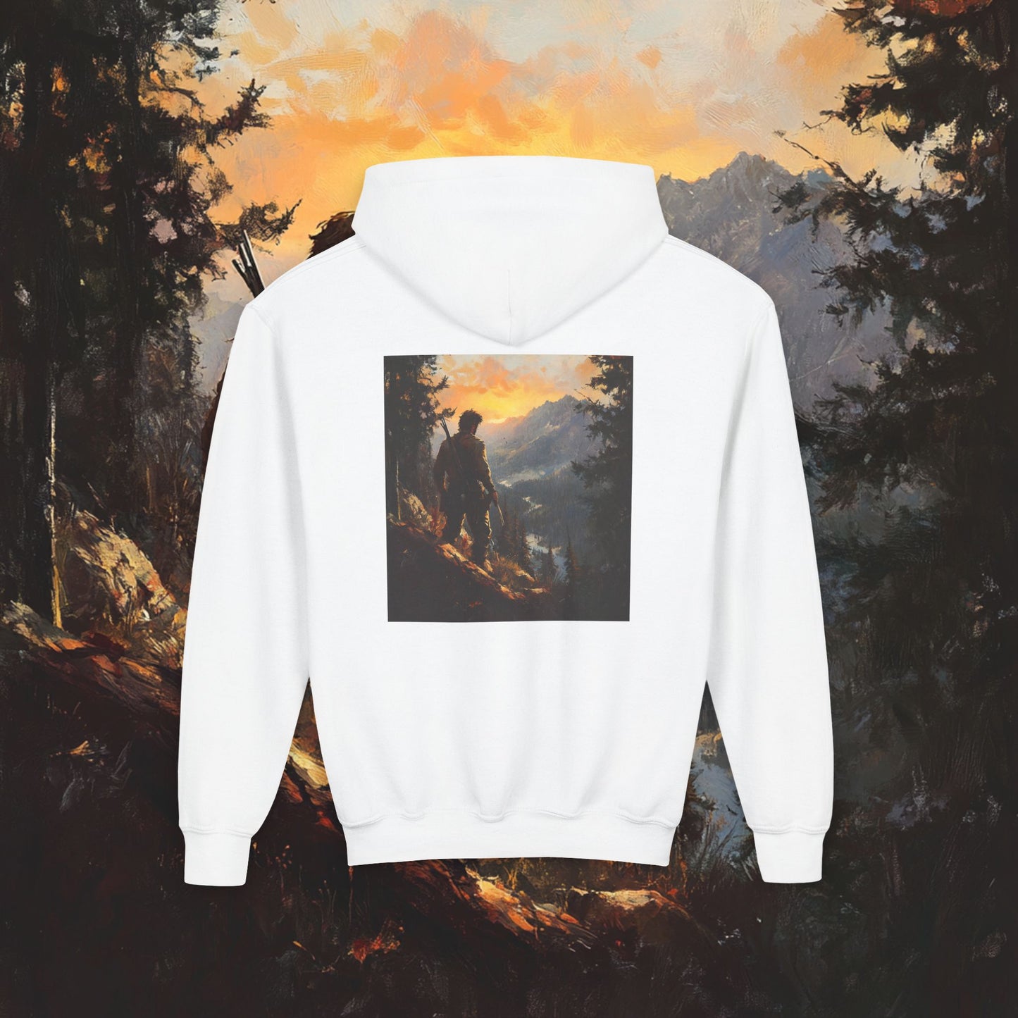 The Lone Frontiersman Kids Hoodie