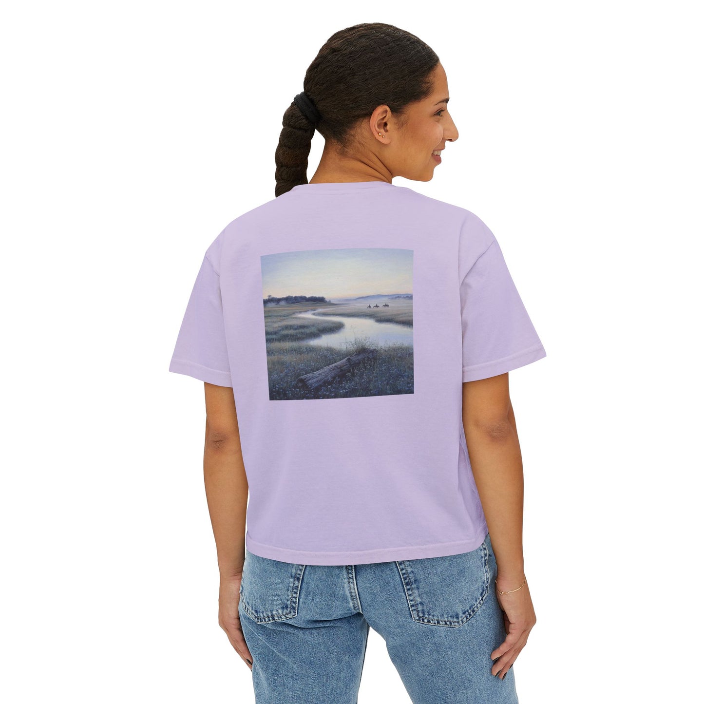 Misty Mornings Boxy Tee