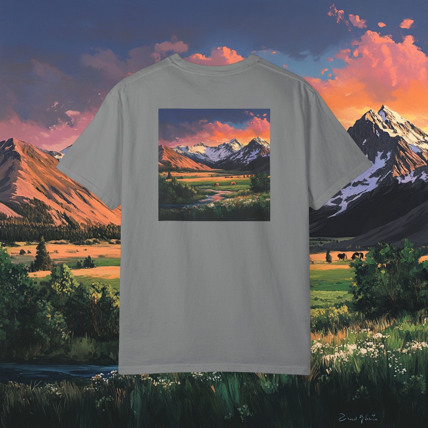Horse Valley Sunset T-Shirt