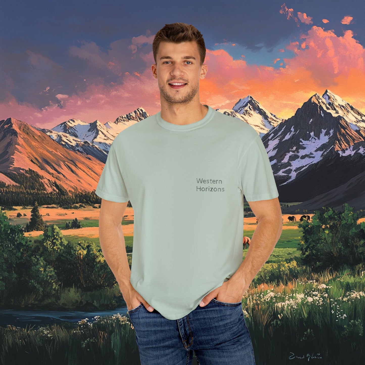 Horse Valley Sunset T-Shirt