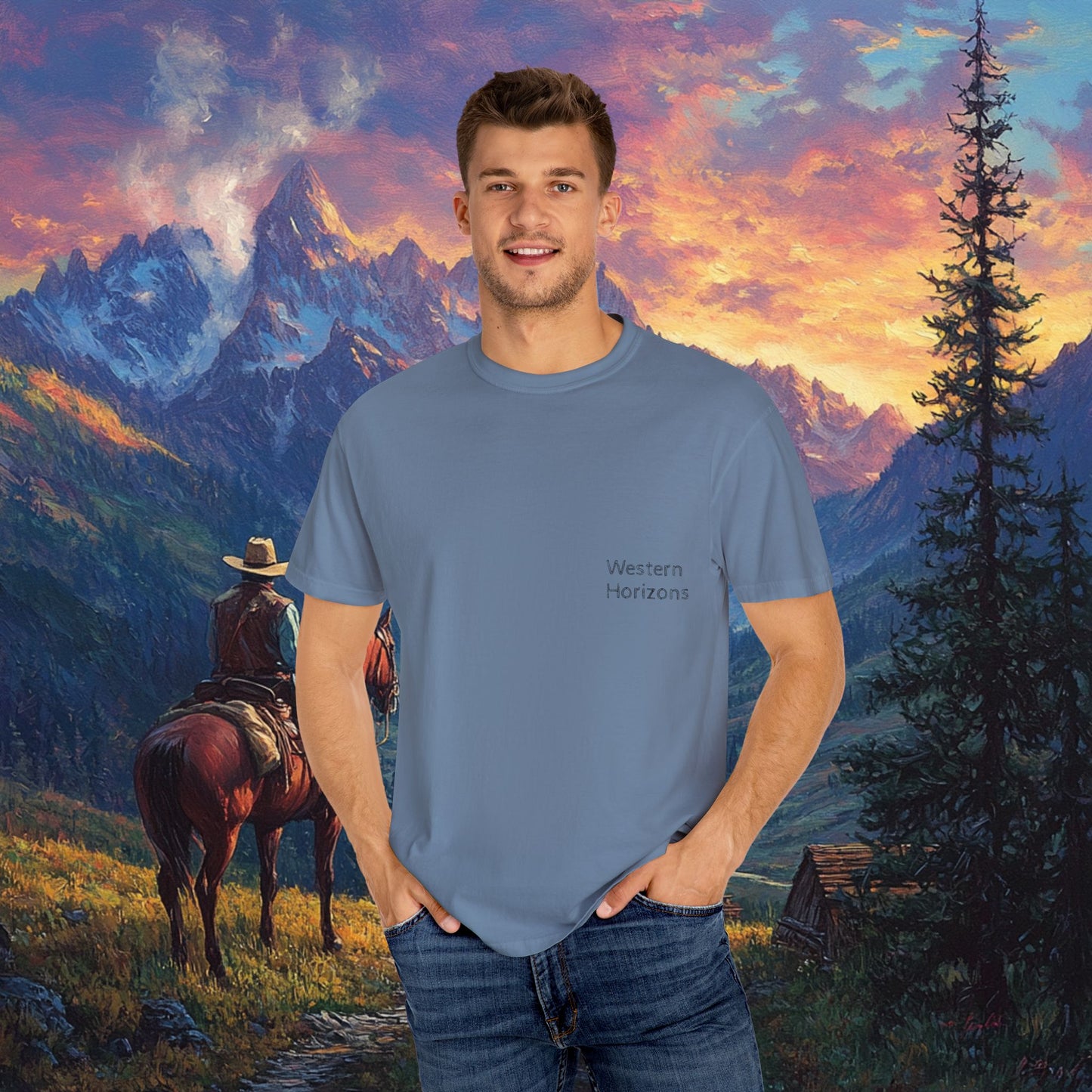 Rocky Mountain Cowboy T-Shirt