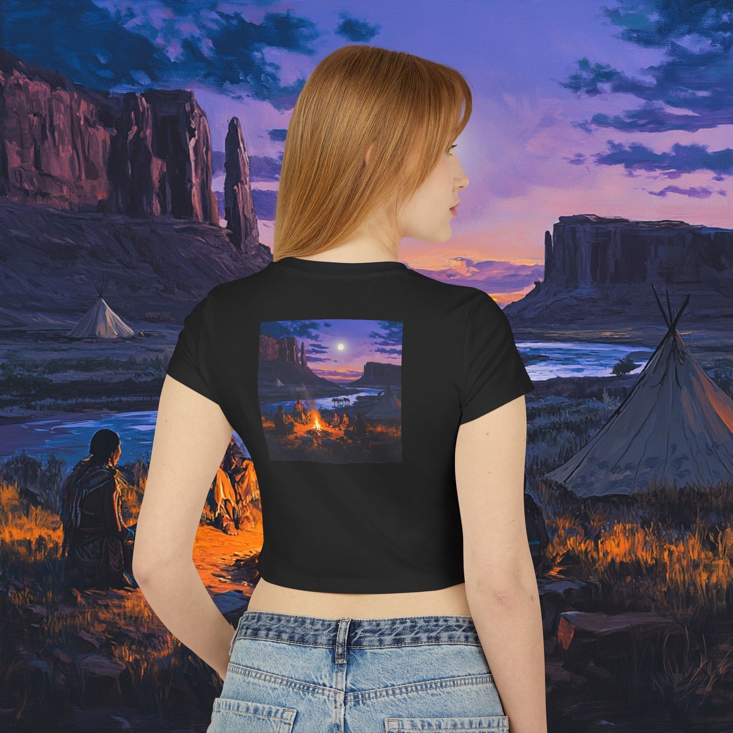 Tribal Gathering Crop Top