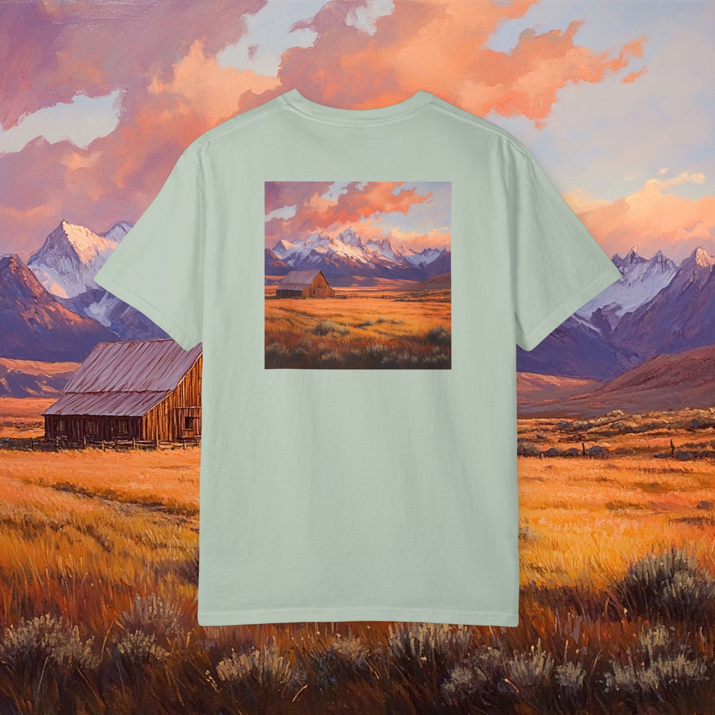 Rustic Prairie Barn T-Shirt
