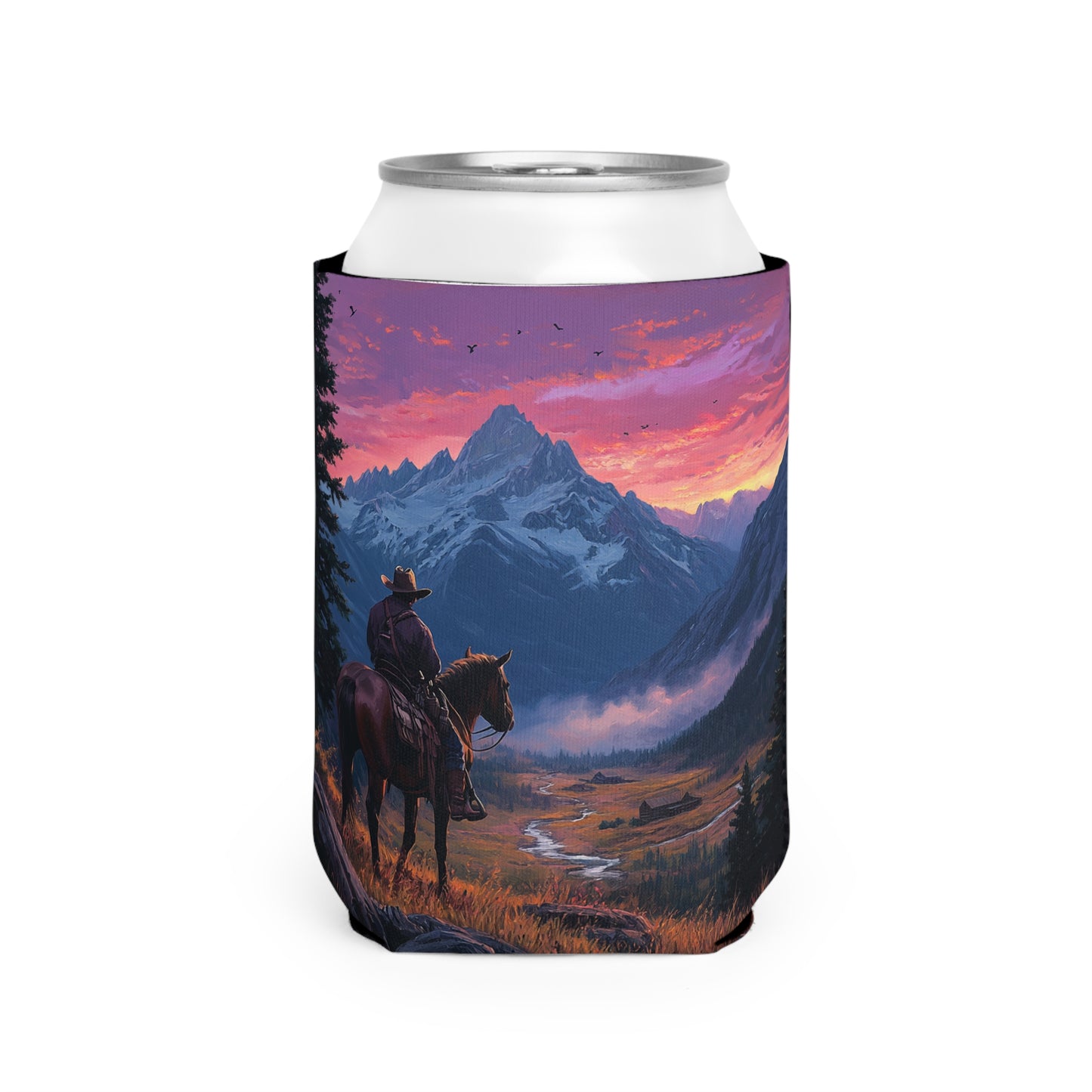 Pink Skies Koozie