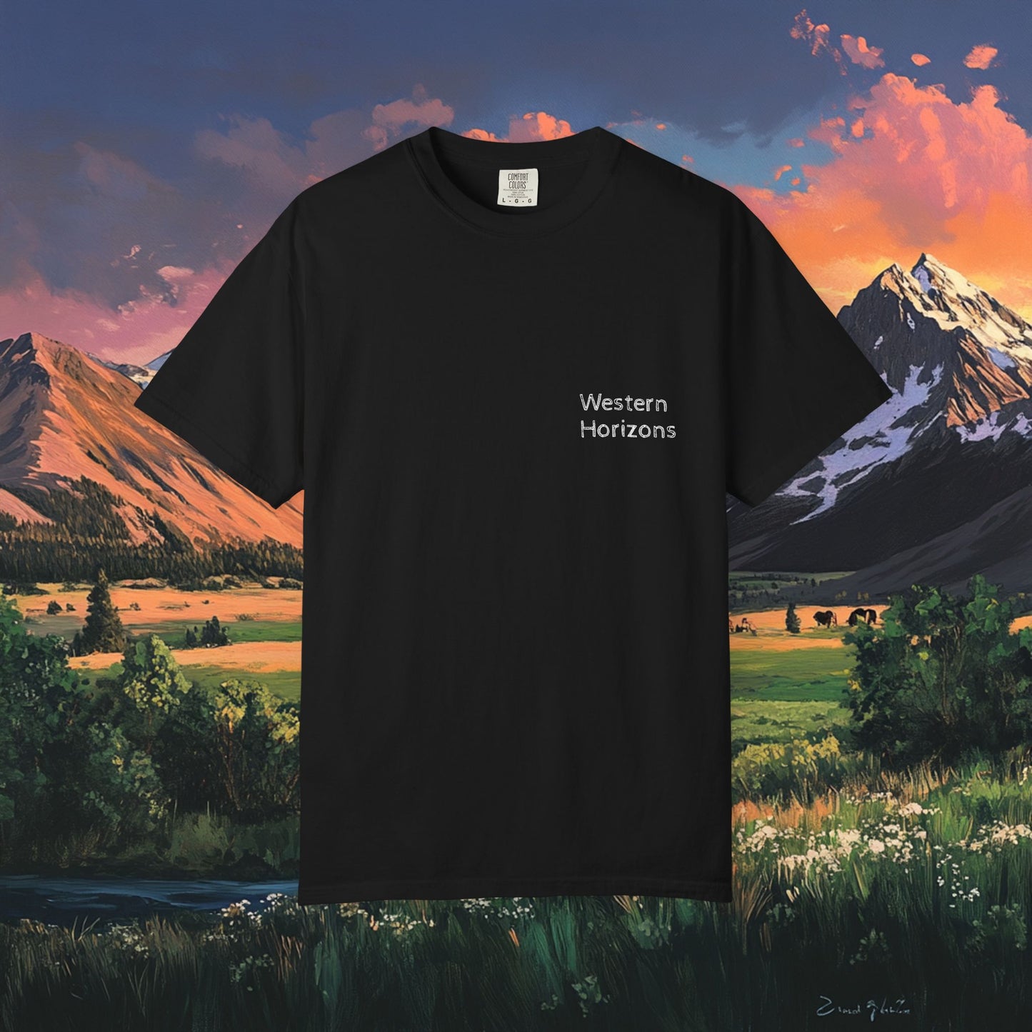 Horse Valley Sunset T-Shirt