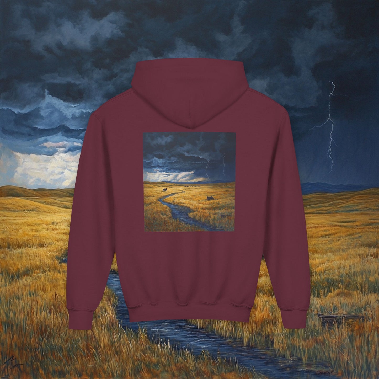 A Storm's Brewing Kids Hoodie