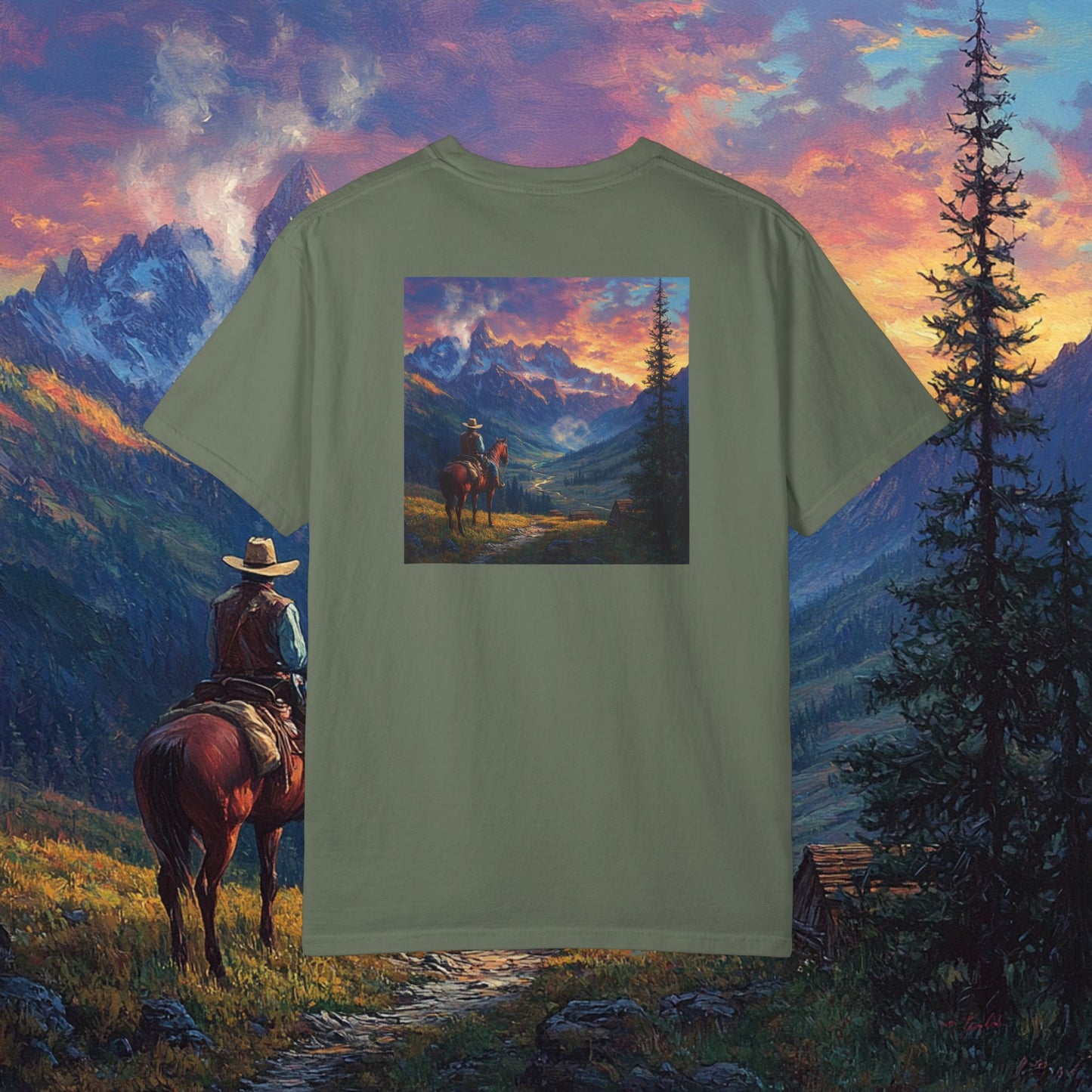 Rocky Mountain Cowboy T-Shirt