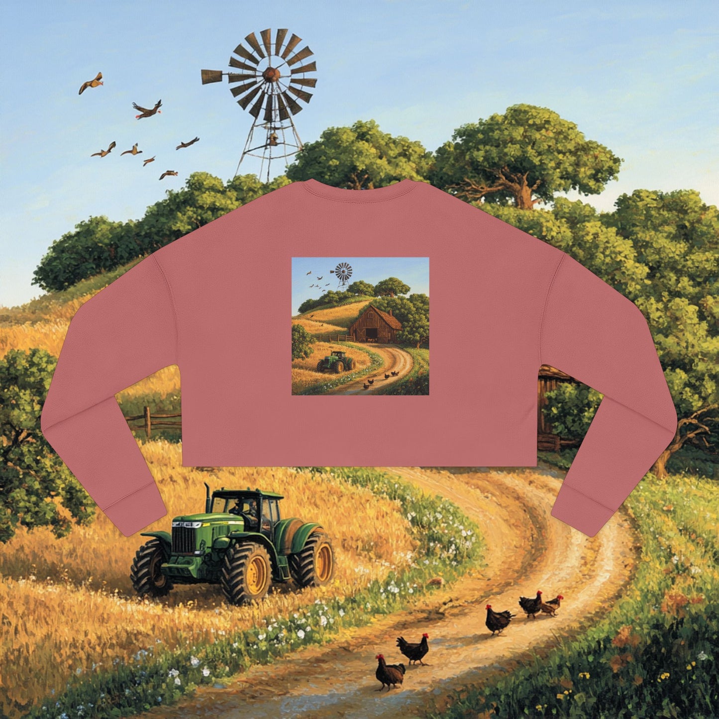 Farm Barn Crop Sweatshirt