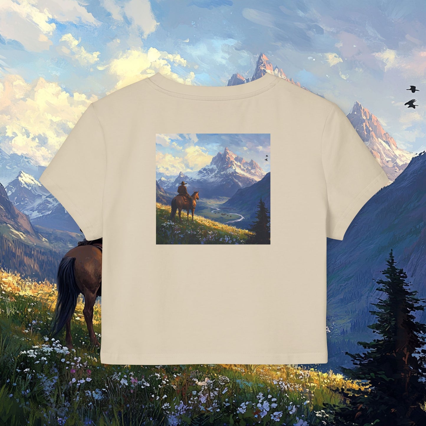 Lonesome Traveler Crop Top