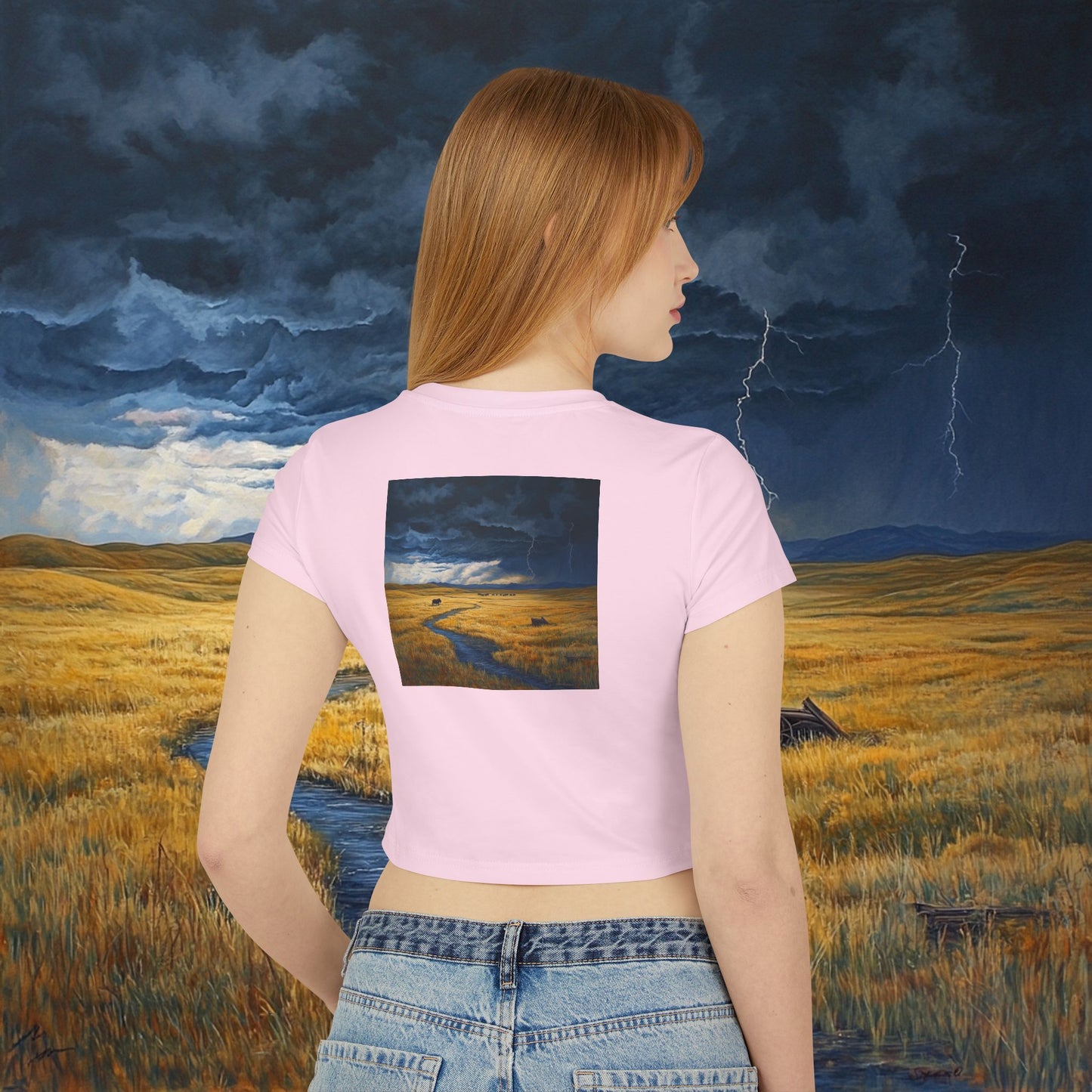 A Storm's Brewing Crop Top