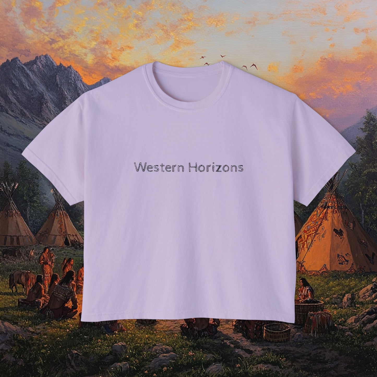 Tribal Party Boxy Tee