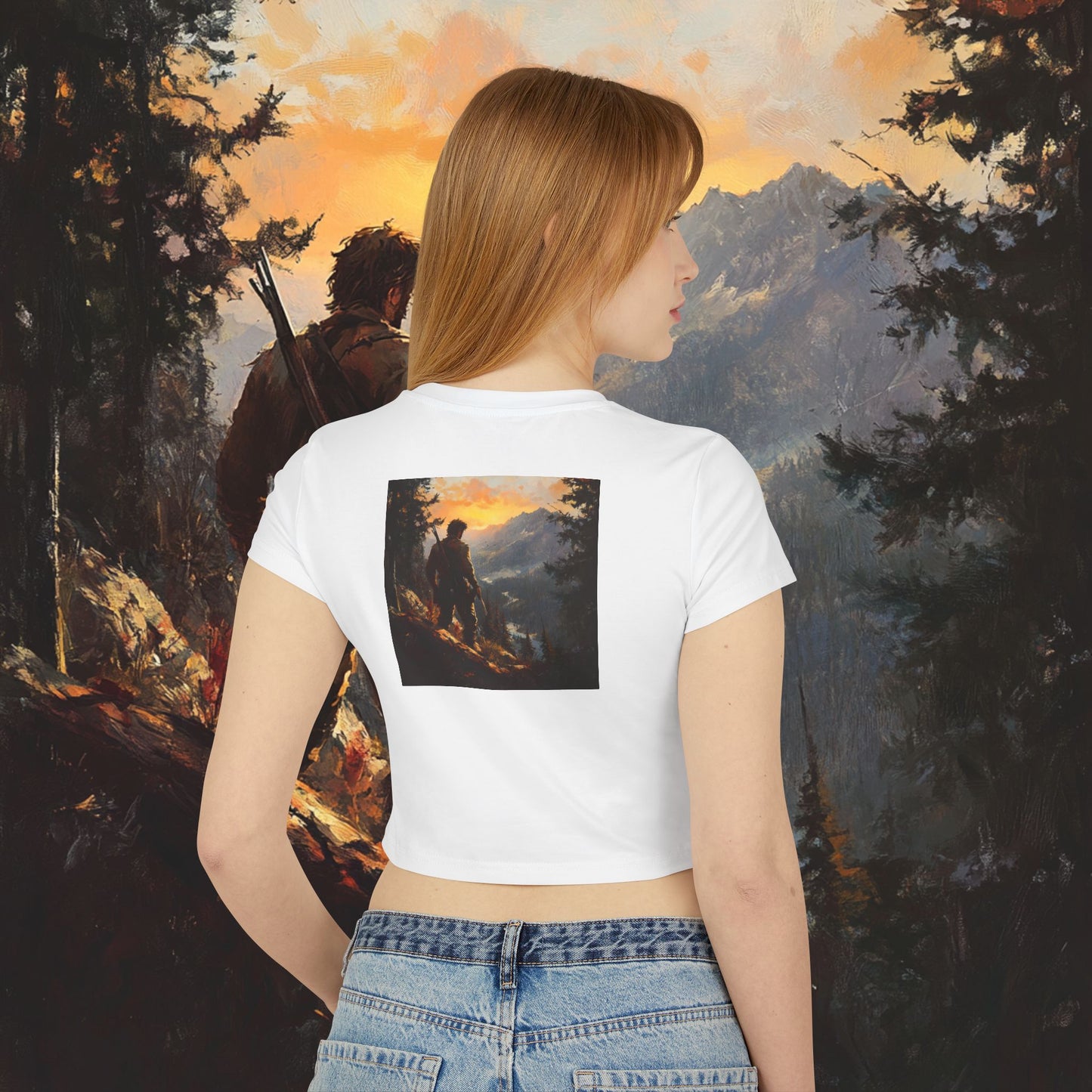 The Lone Frontiersman Crop Top