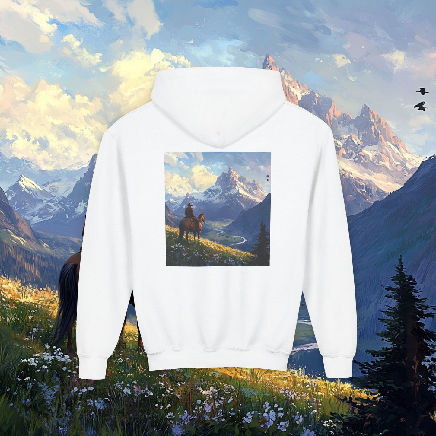 Lonesome Traveler Kids Hoodie