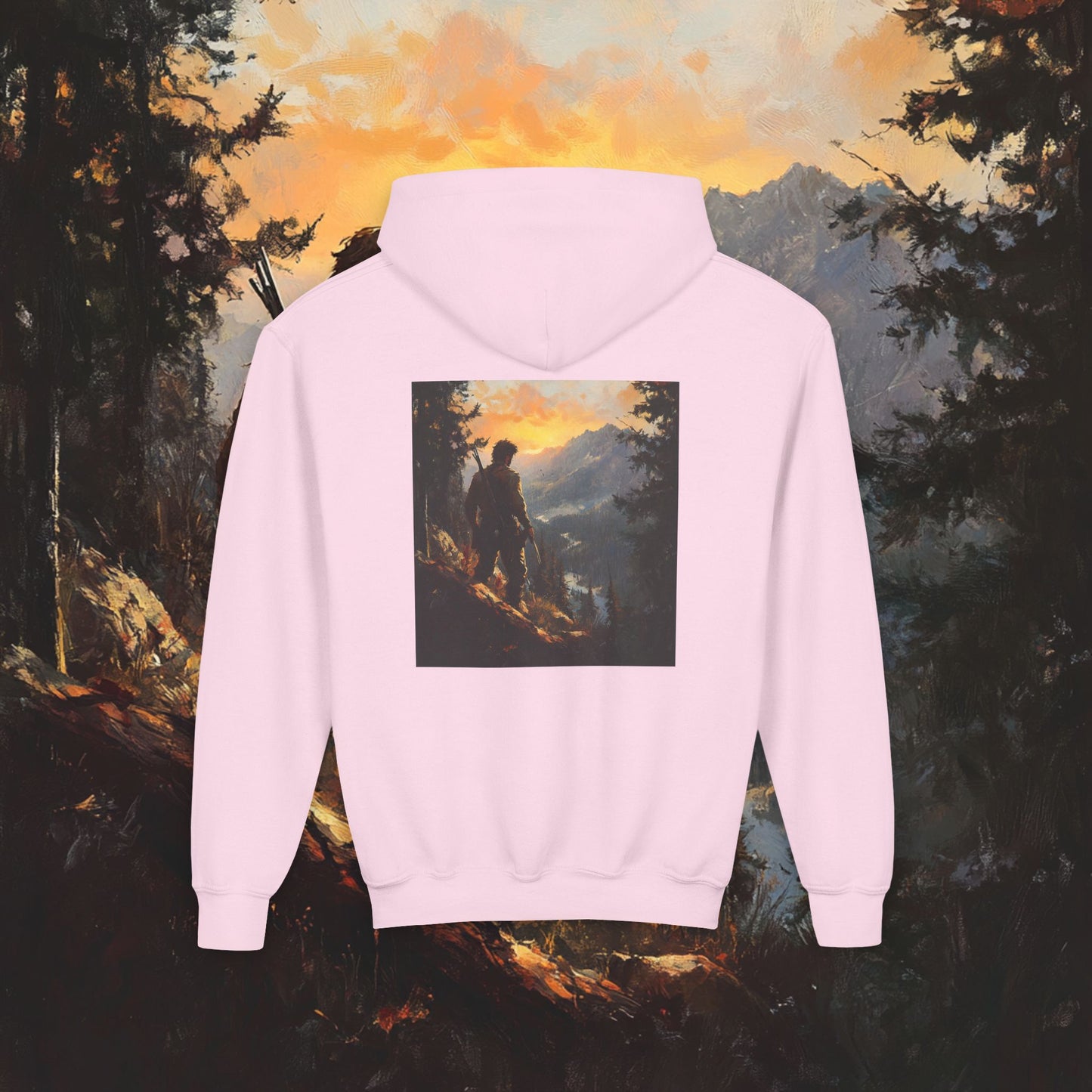 The Lone Frontiersman Kids Hoodie