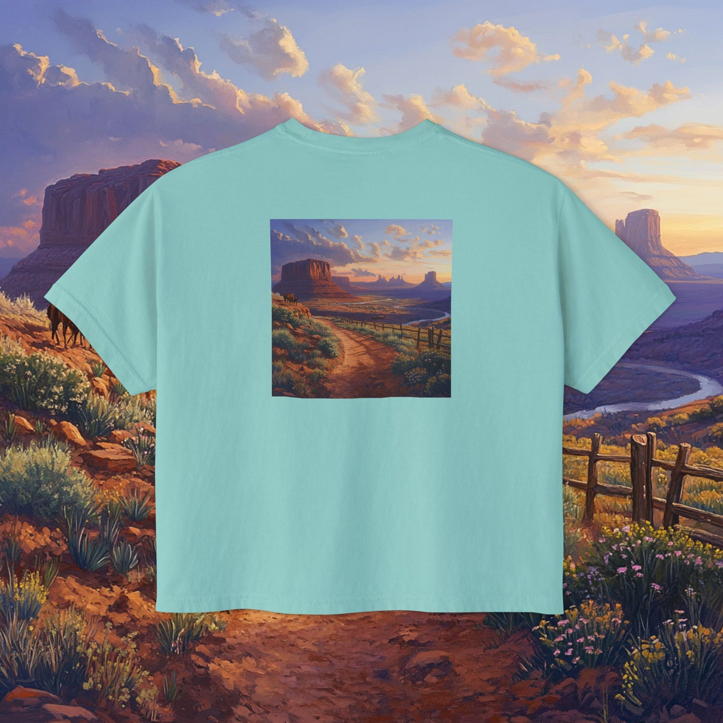 Southwest Mesa Boxy Tee
