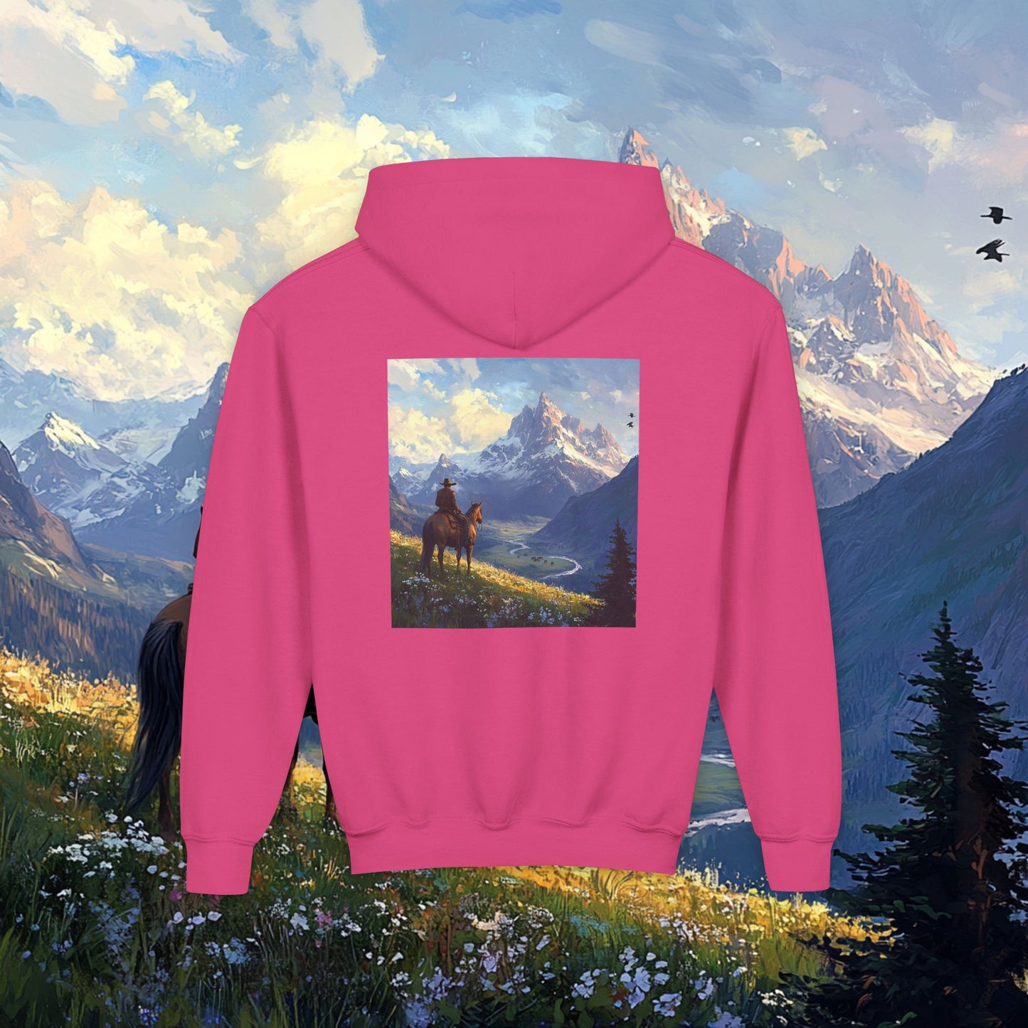 Lonesome Traveler Kids Hoodie