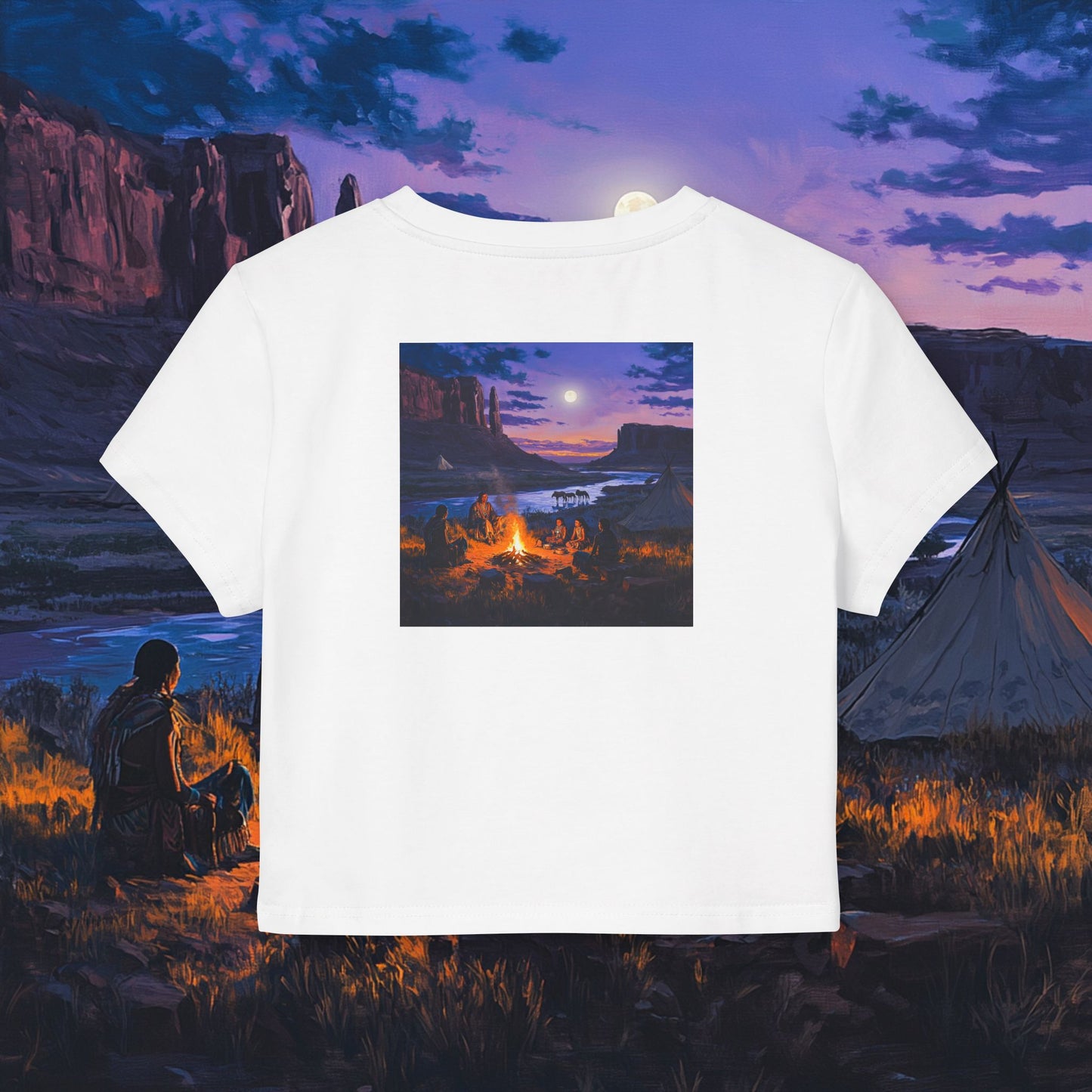 Tribal Gathering Crop Top