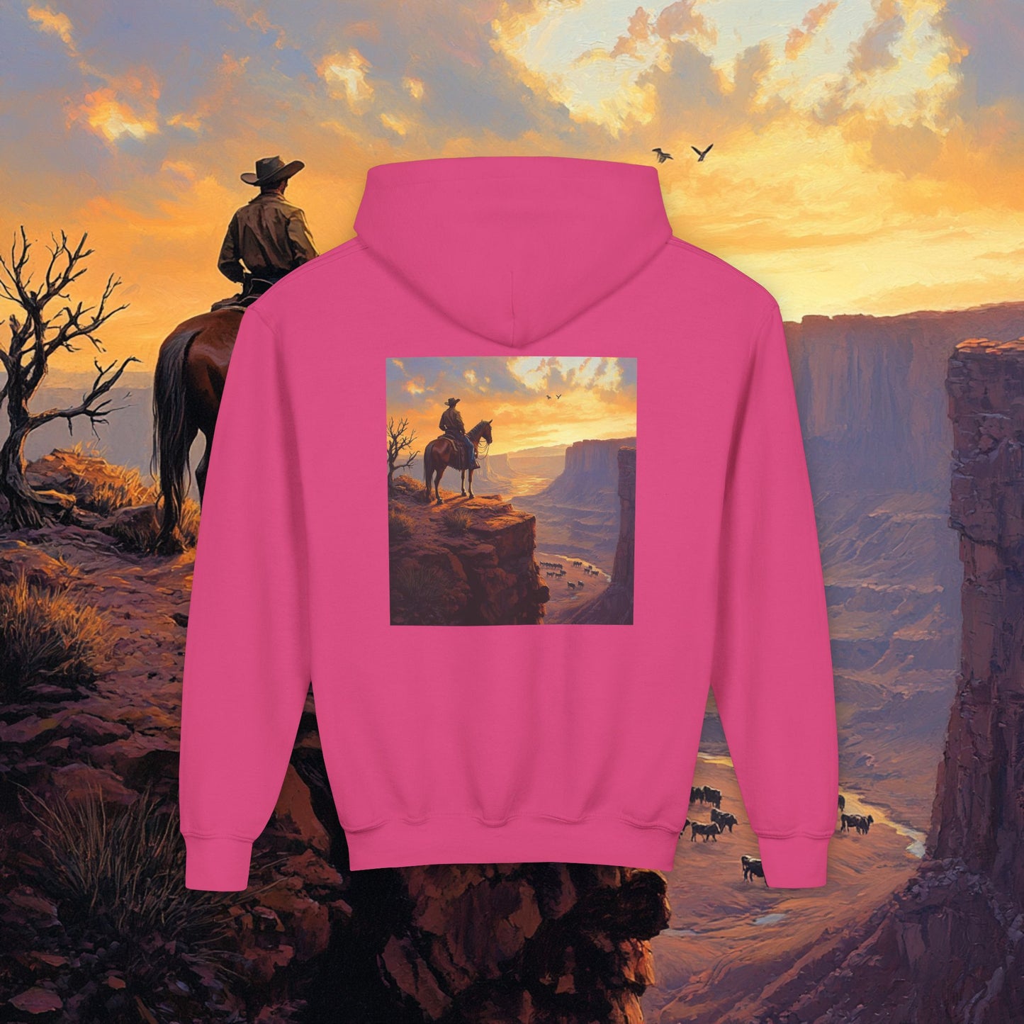 Cowboy Canyon Kids Hoodie